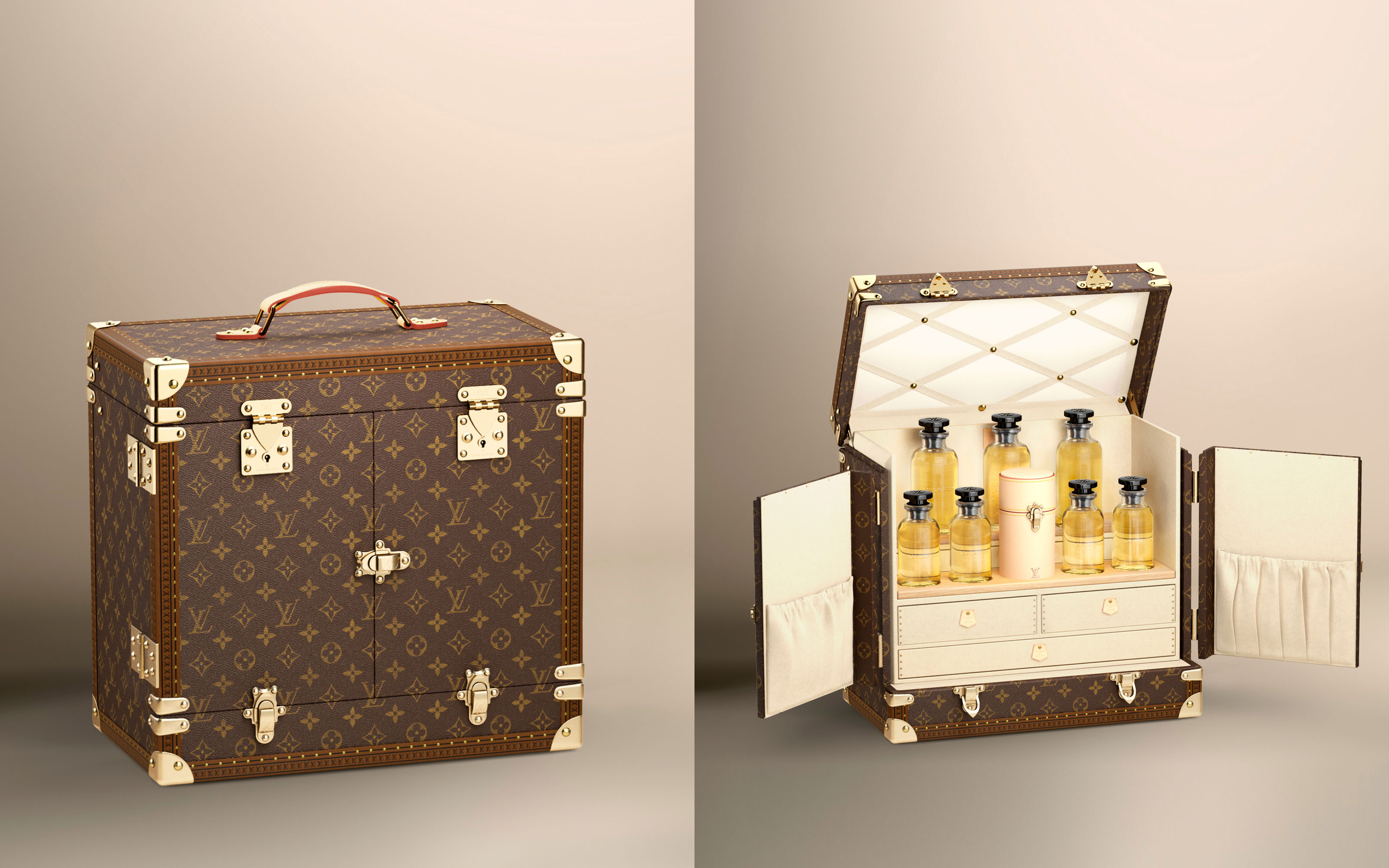 Louis vuitton shop perfume trunk