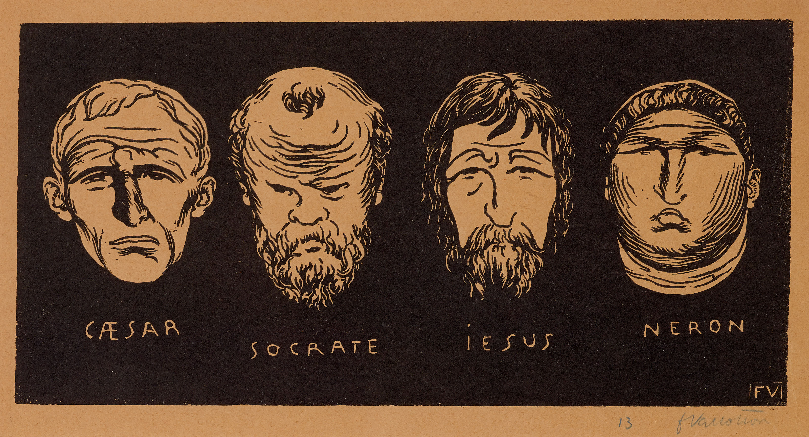 Catalog image of Caesar, Socrates, Jesus, Nero