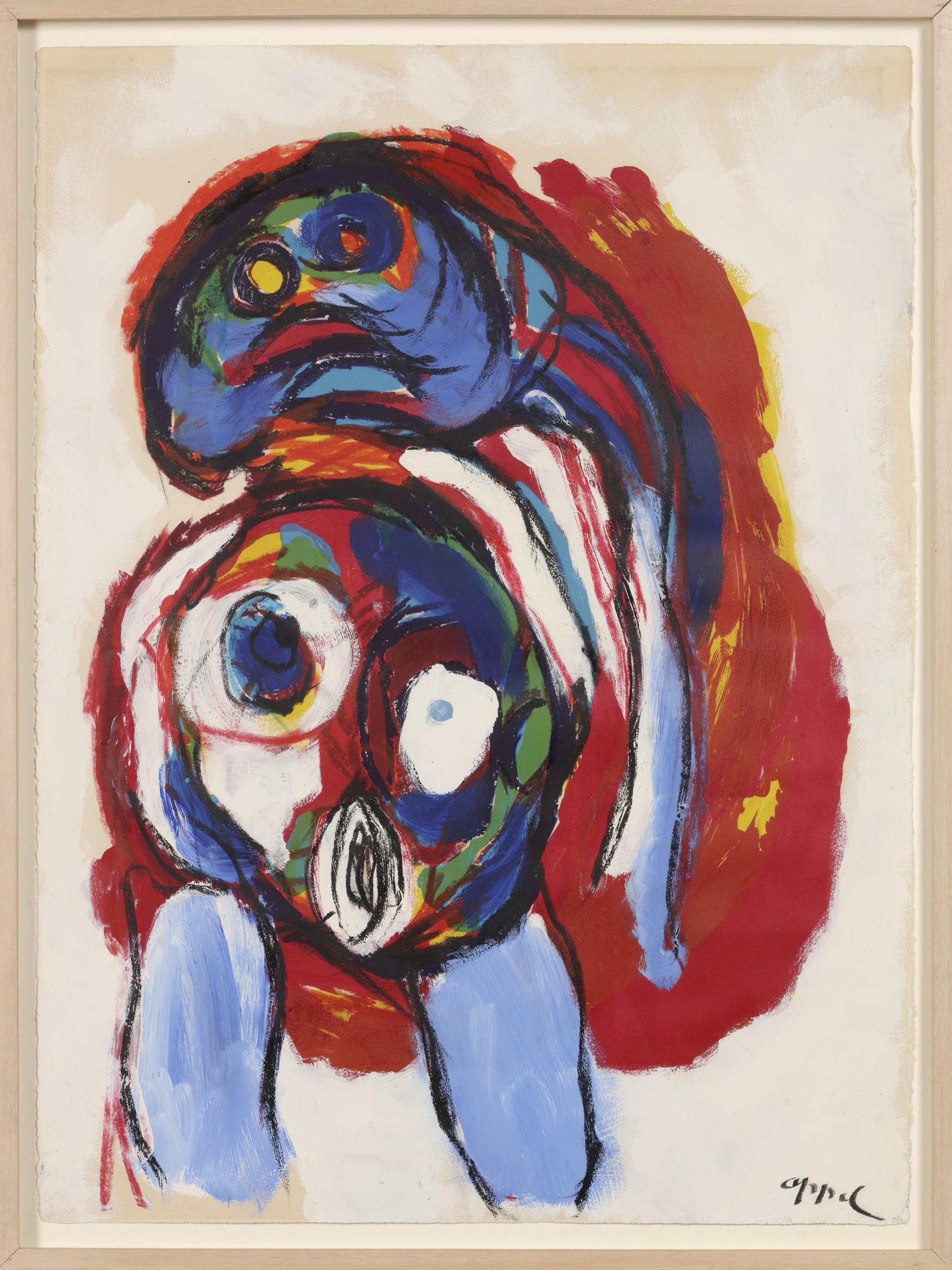 Karel Appel (1921-2006), Blue Nude | Christie's