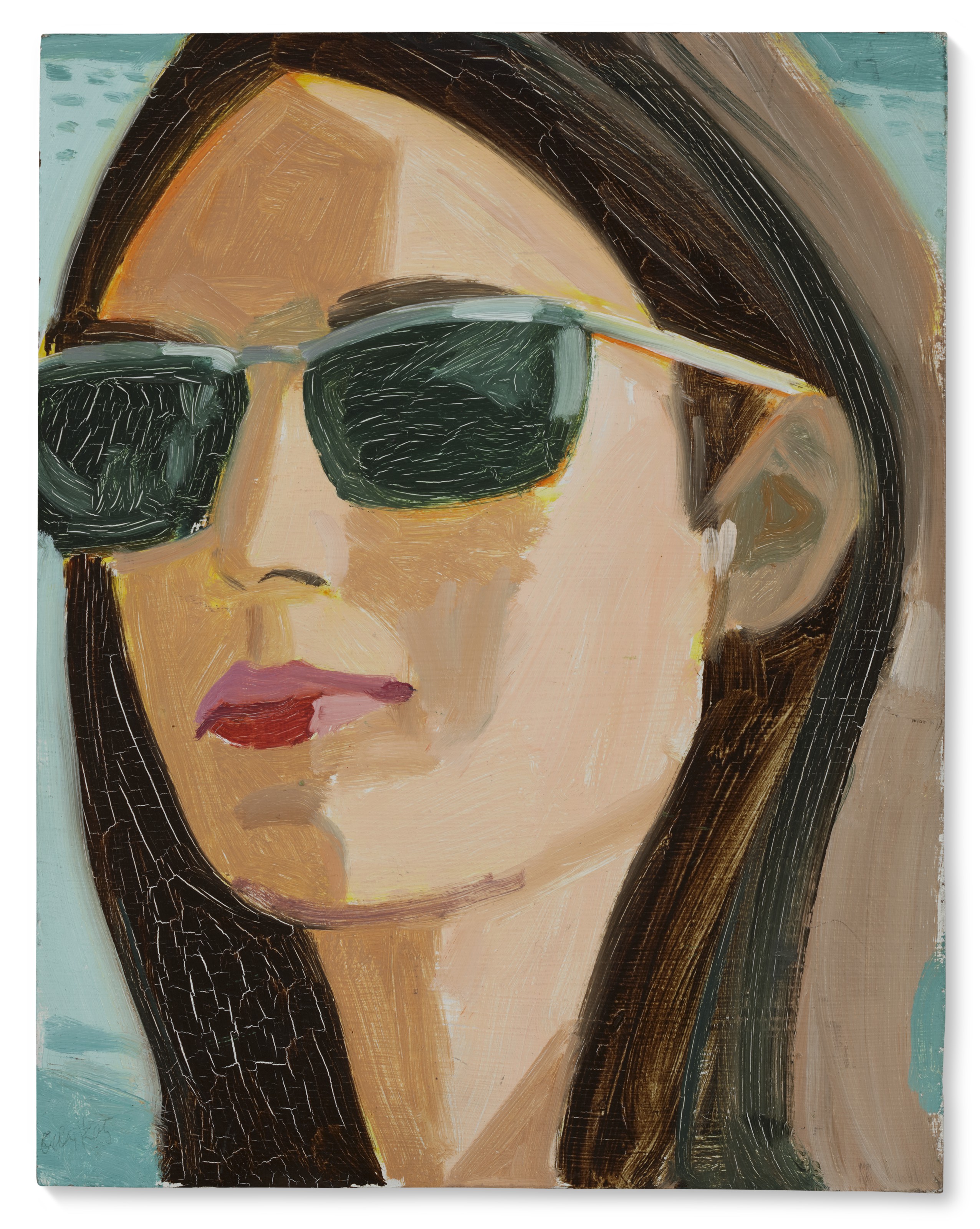 Alex Katz (b.1927), Ada with Sunglasses (Study no. 1