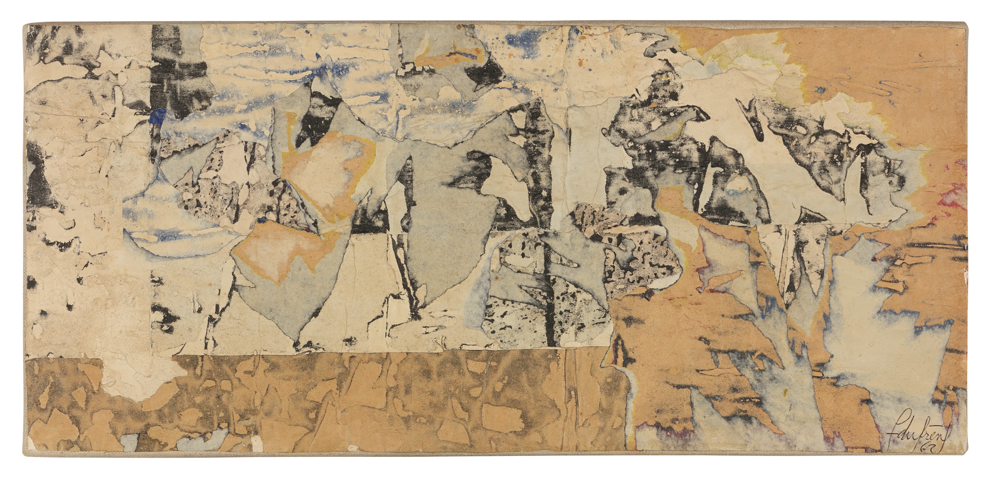 François Dufrêne (1930-1982), Untitled | Christie's