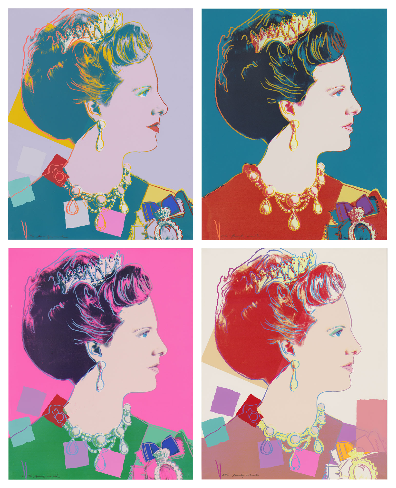 ANDY WARHOL (1928-1987), Queen Elizabeth II, from: Reigning Queens