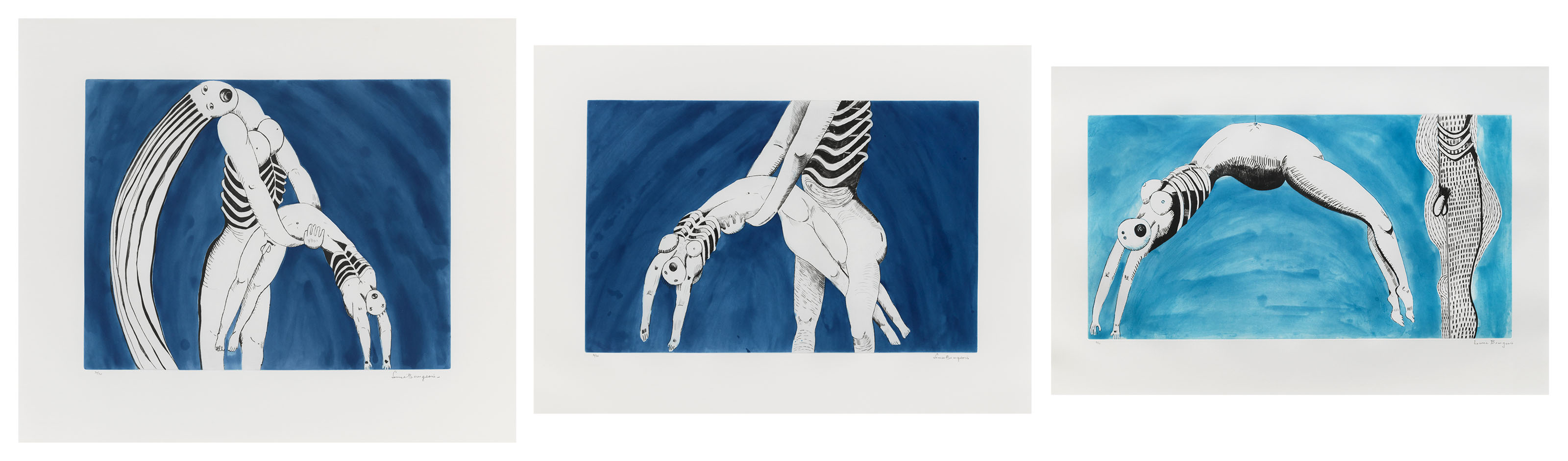 meto 　Louise Bourgeois LOUISE BOURGEOIS (1911-2010), Triptych for the Red Room | Christie's