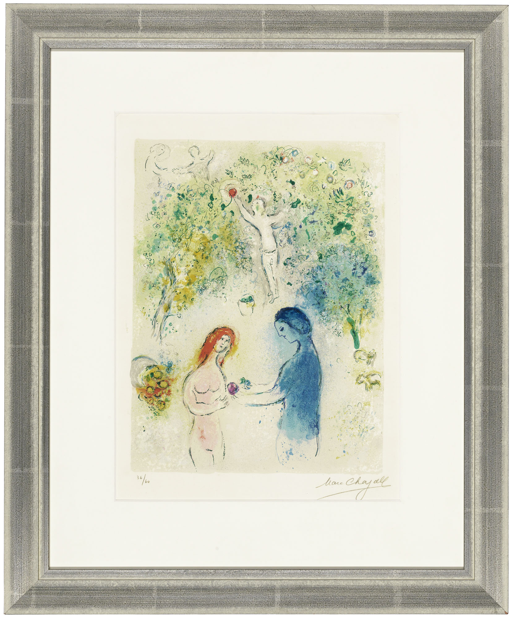 MARC CHAGALL (1887-1985), Frontispiece, from: Daphnis et Chloé