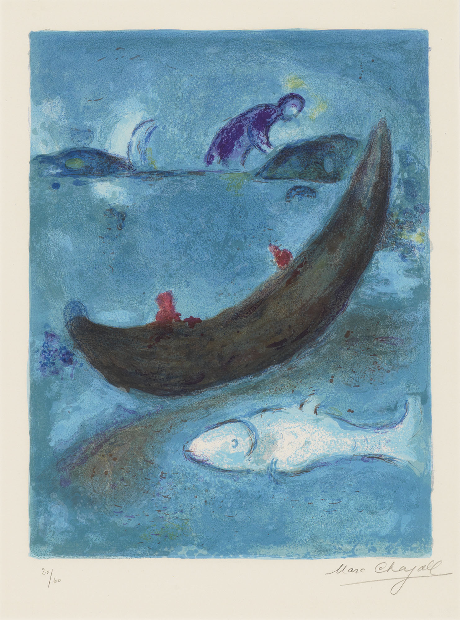 MARC CHAGALL (1887-1985), Le Printemps, from: Daphnis et Chloé