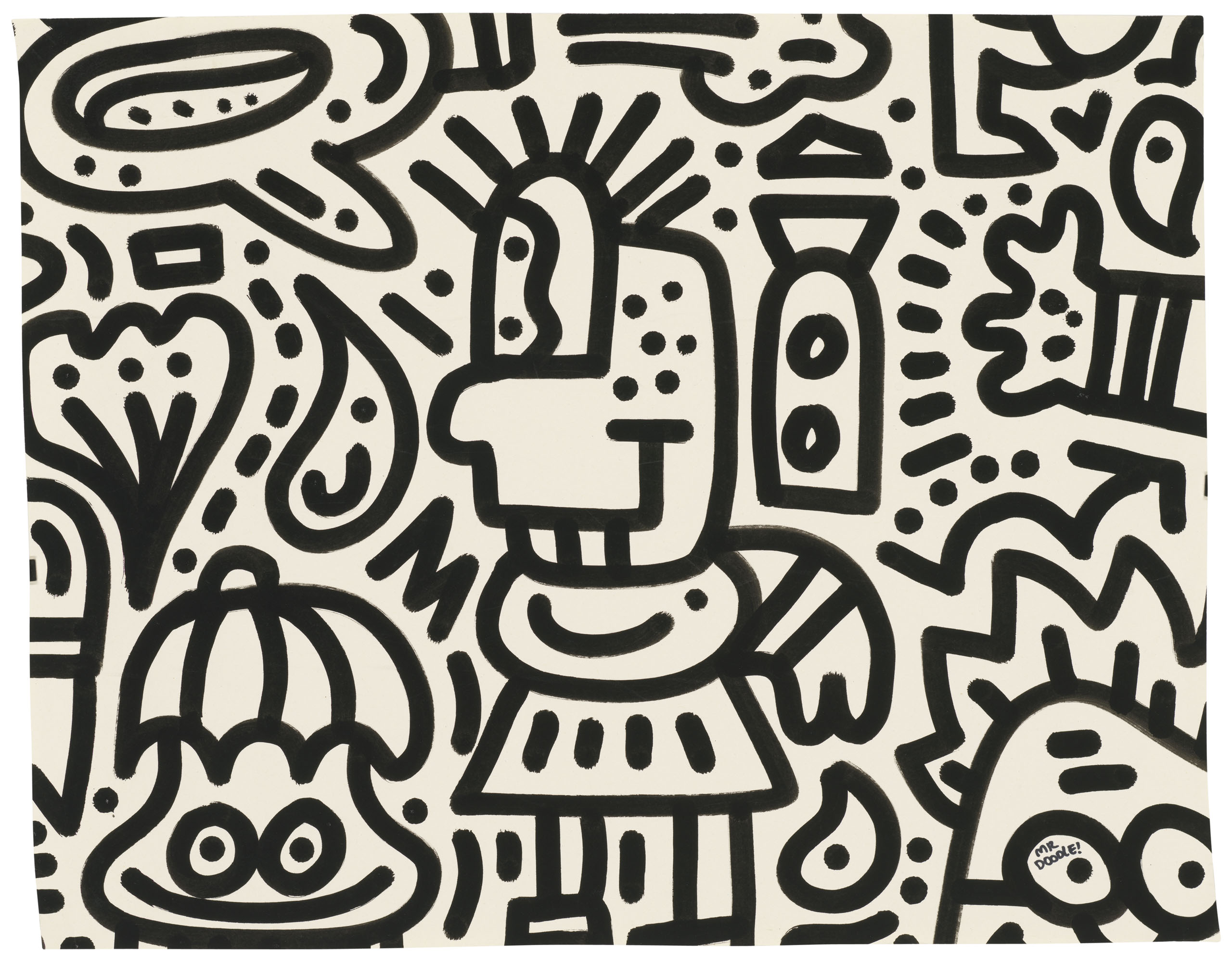 MR. DOODLE (B. 1994), Square from Old Street | Christie's