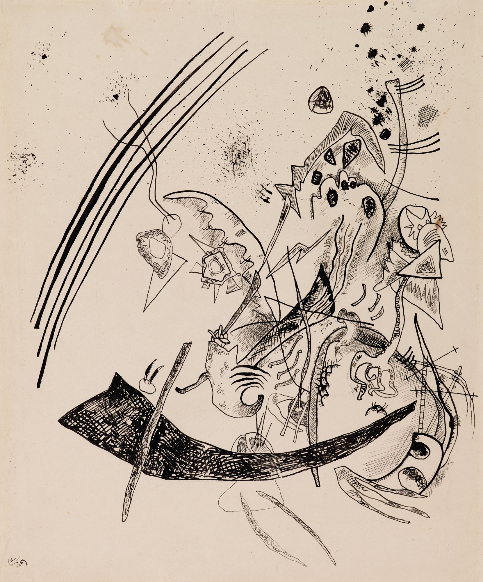 WASSILY KANDINSKY (1866-1944), Orange | Christie's