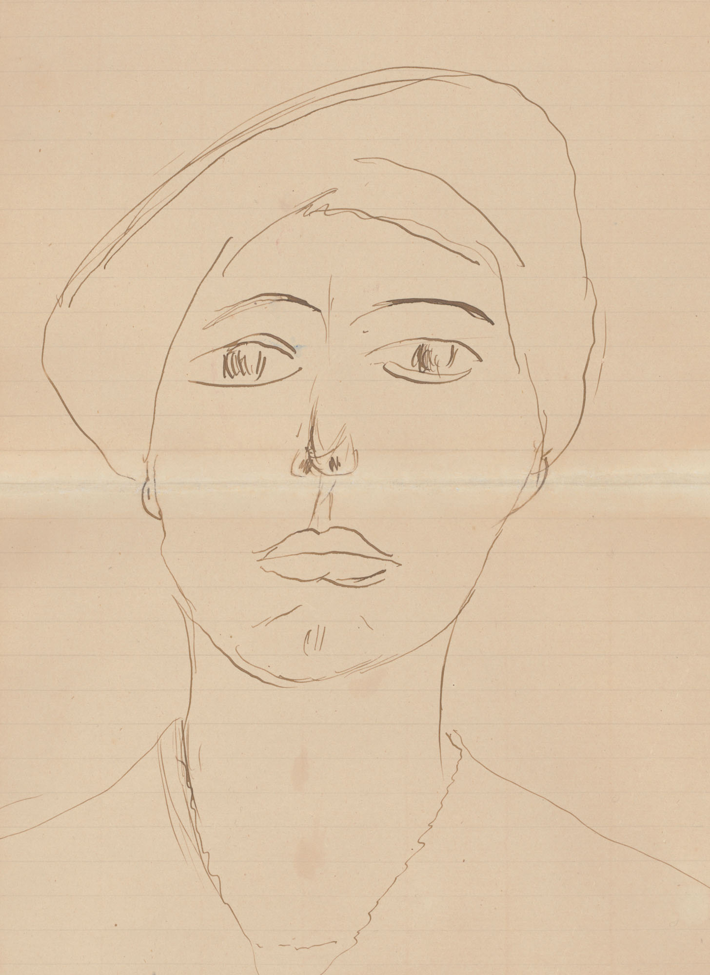 Portrait de femme (Olga Meerson)
