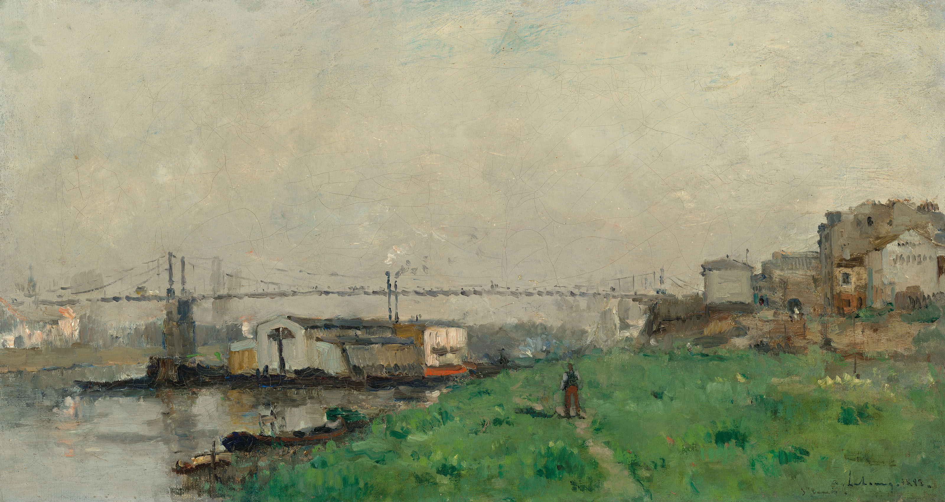 MAXIMILIEN LUCE (1858-1941), Les vagues à Honfleur | Christie's