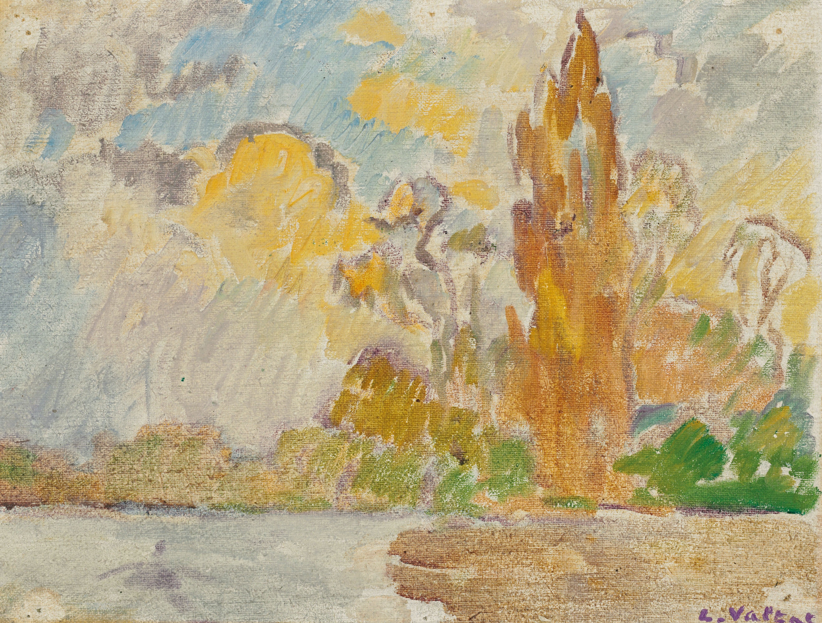 Maurice de Vlaminck、PAYSAGE、海外版超希少レゾネ Maurice de Vlaminck | Paysage (1912 - 1914) | MutualArt