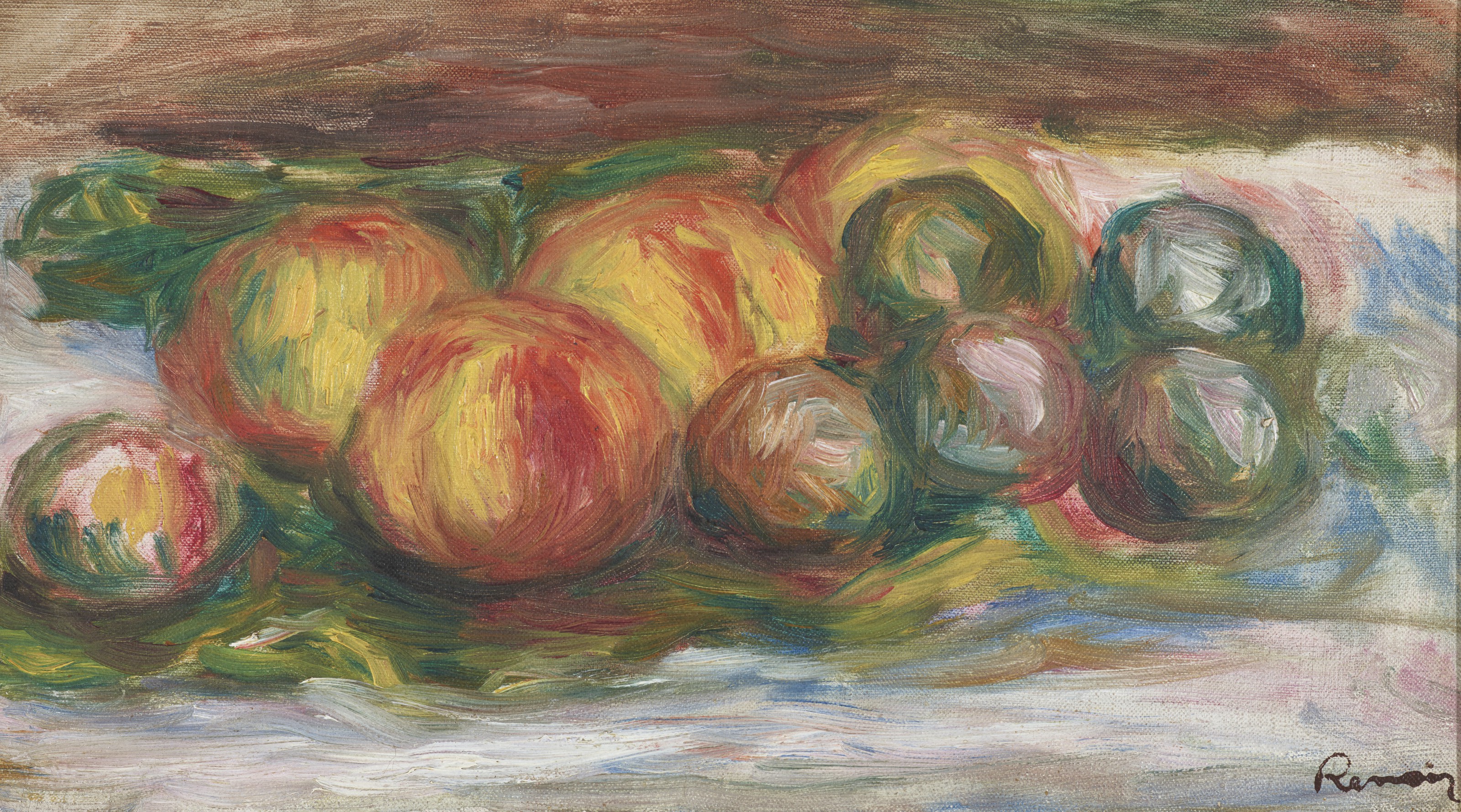 PIERRE-AUGUSTE RENOIR (1841-1919), Pêches et prunes | Christie's