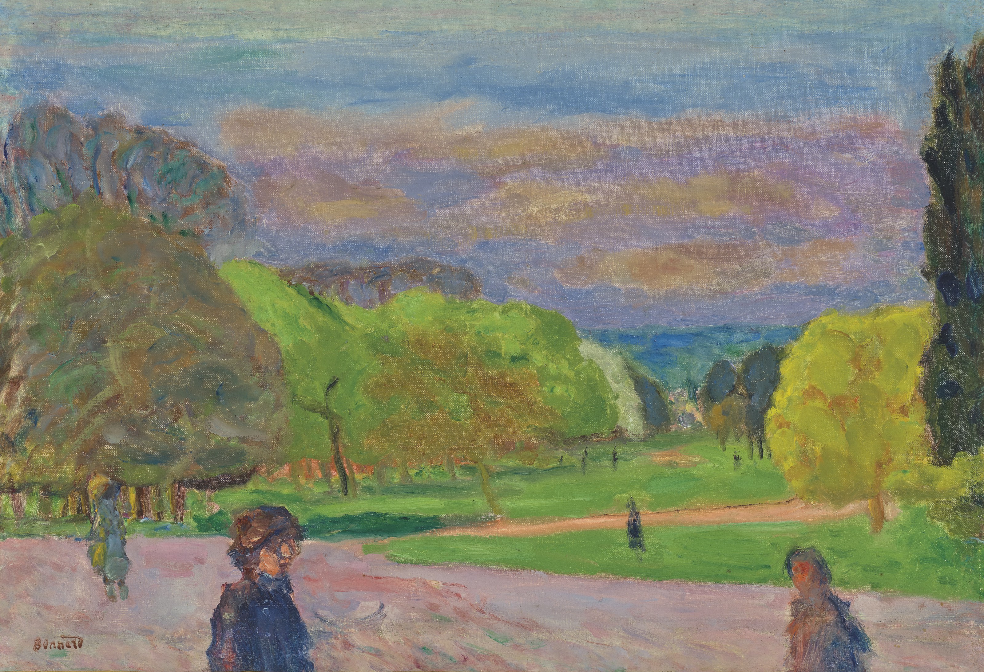 PIERRE BONNARD (1867-1947), Le jardin public | Christie's