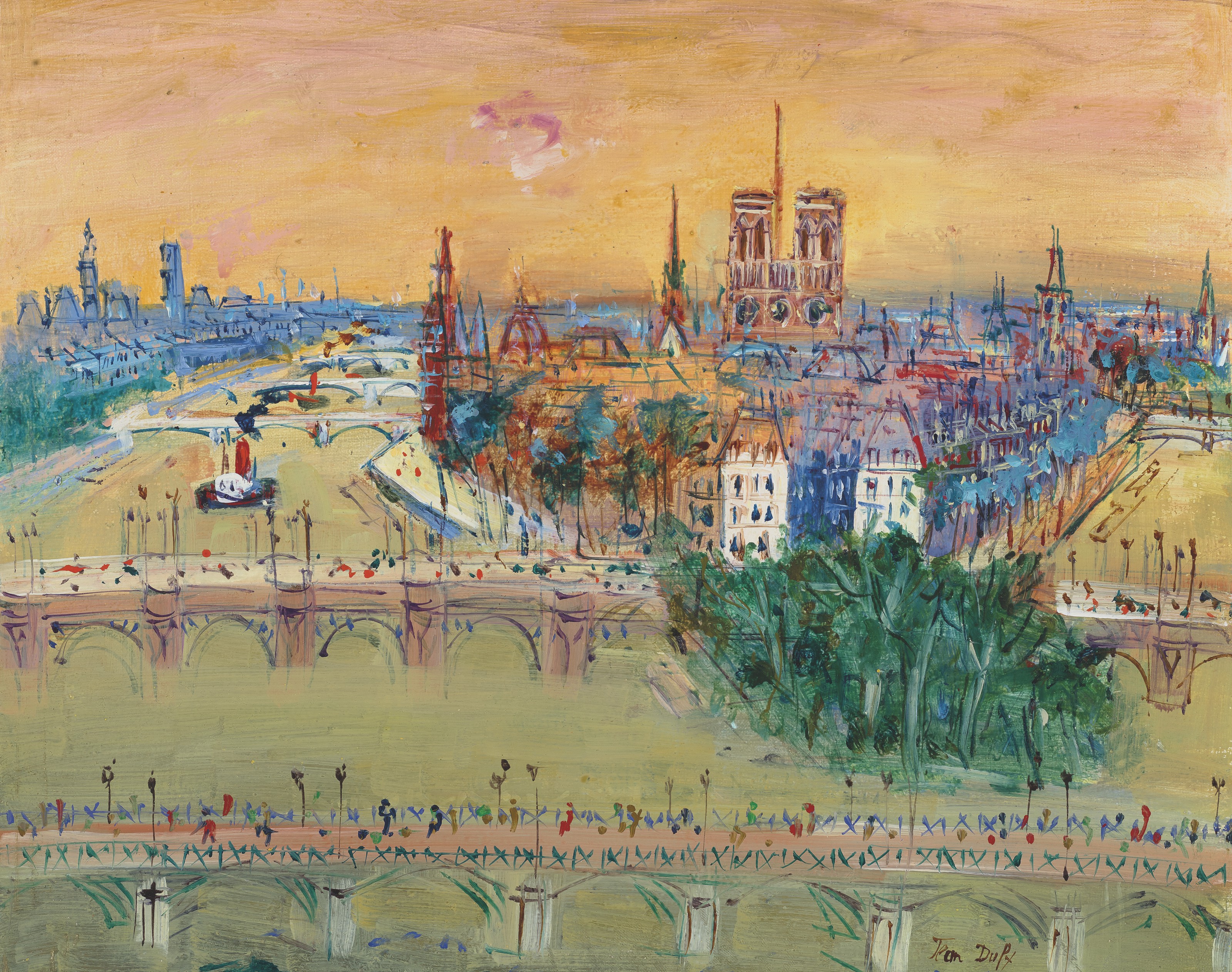 Pierre Bonnard、LES QUAIS DE PARIS PIERRE BONNARD (1867-1947), Le jardin public | Christie's
