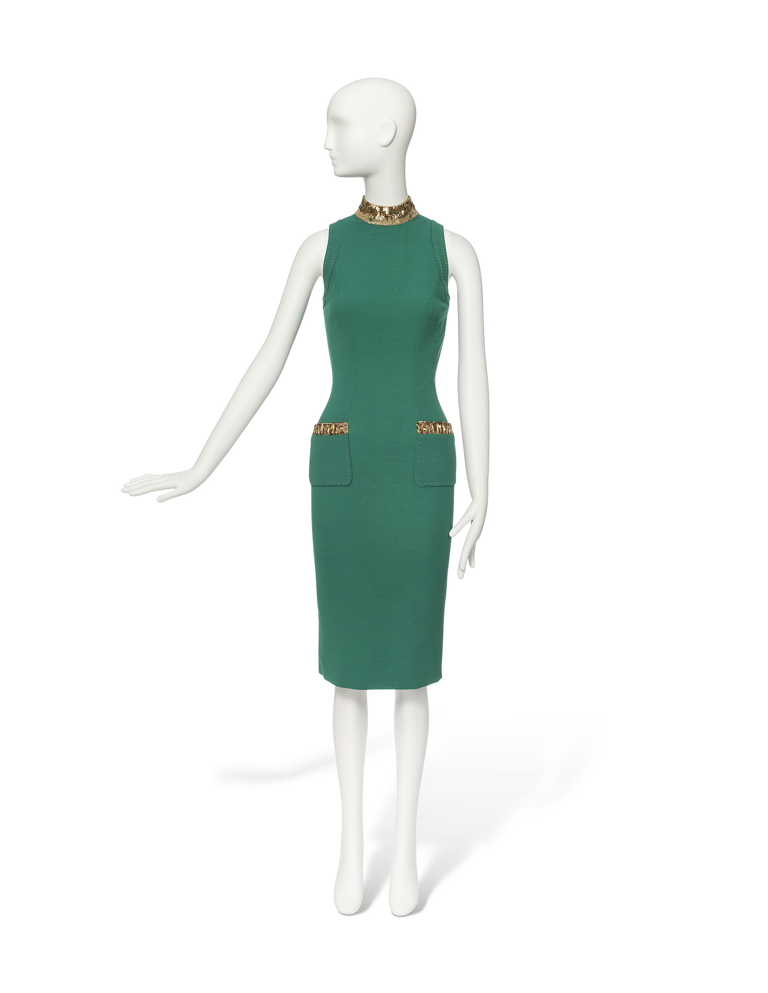 olivia munn green dress OLIPHANT RUFFLE MAXI SKIRT ASCOT TEAL main image 0