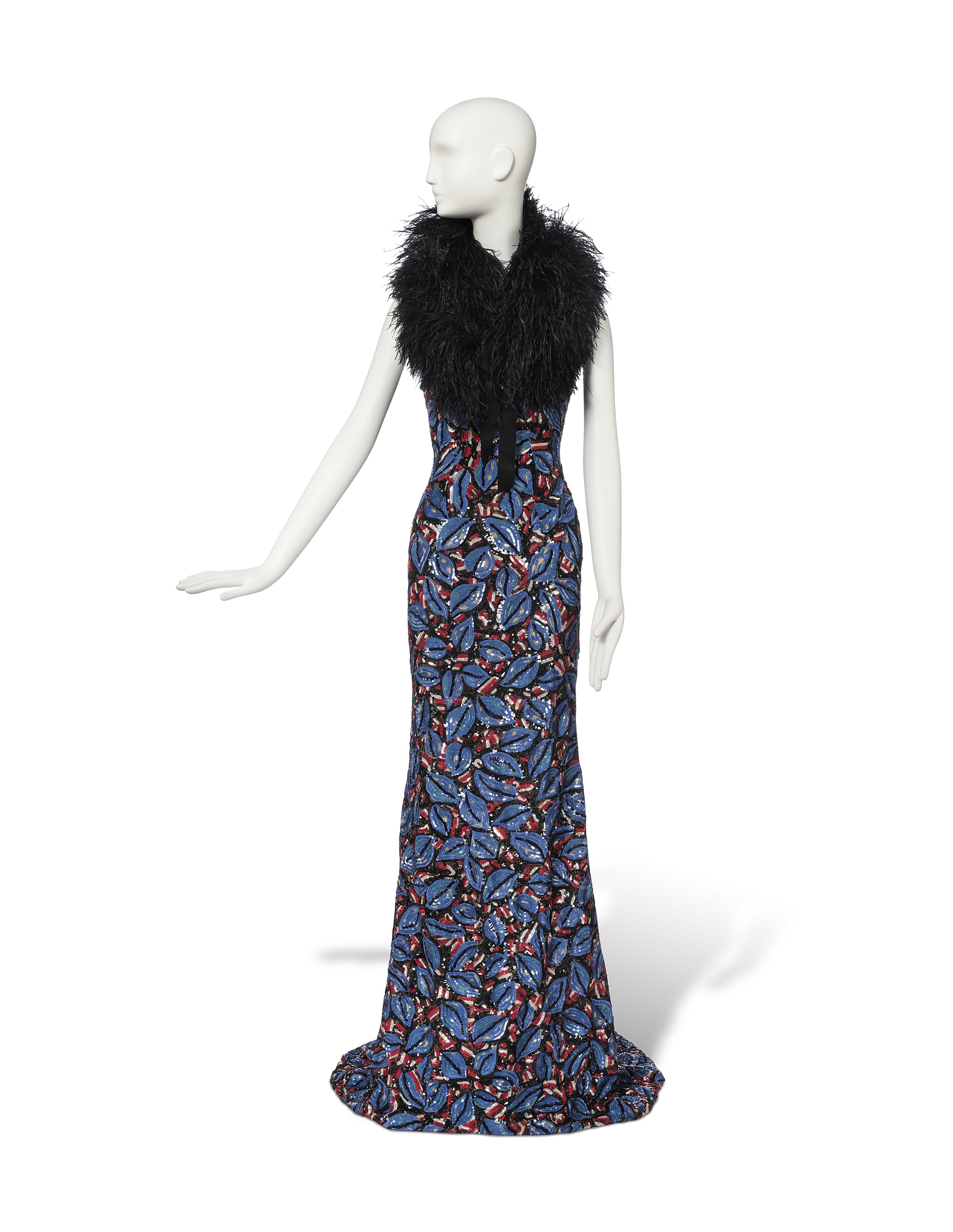 A Sequined Floral Sheath Worn By Nicole Kidman By L Wren Scott Allegory Of Love Collection Autumn Winter 13 14 Christie S