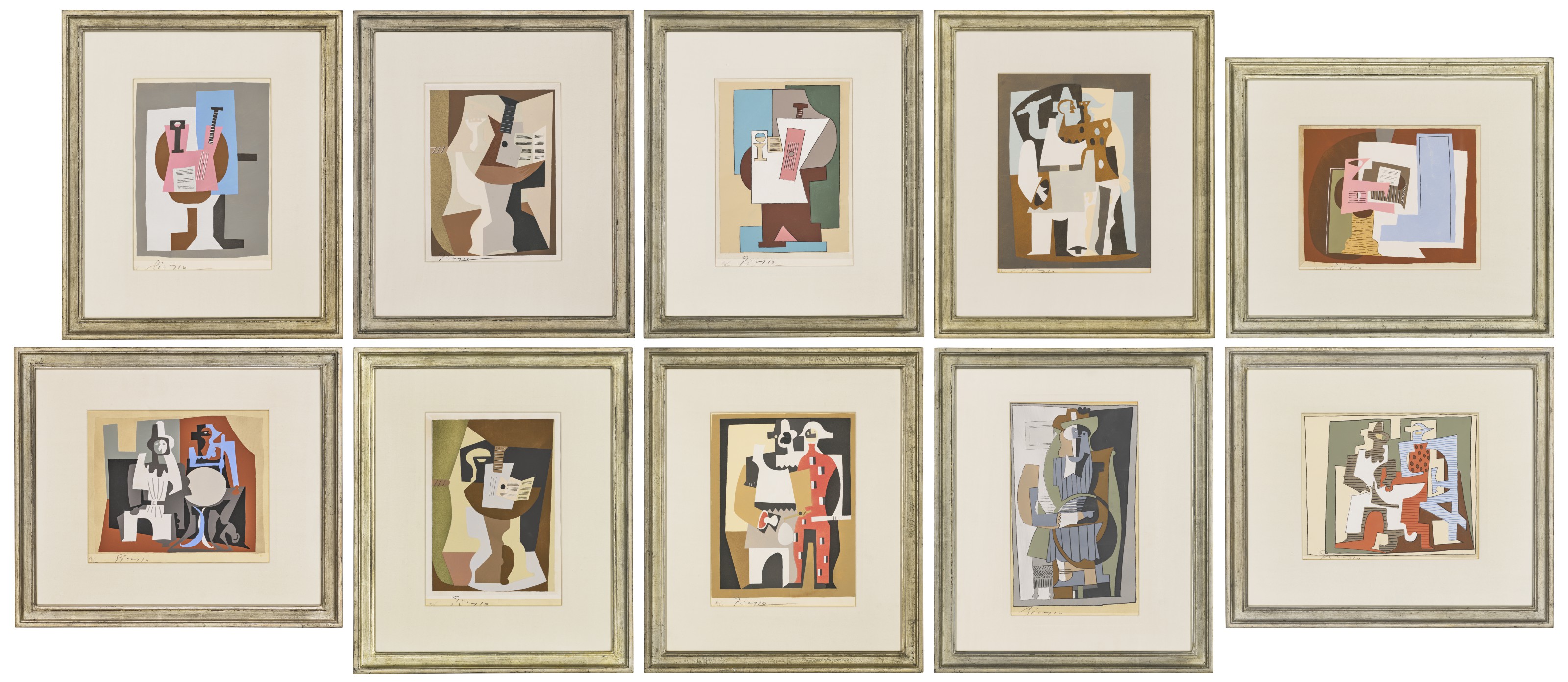 picasso156連作版画集 発行1977年 限定1200部