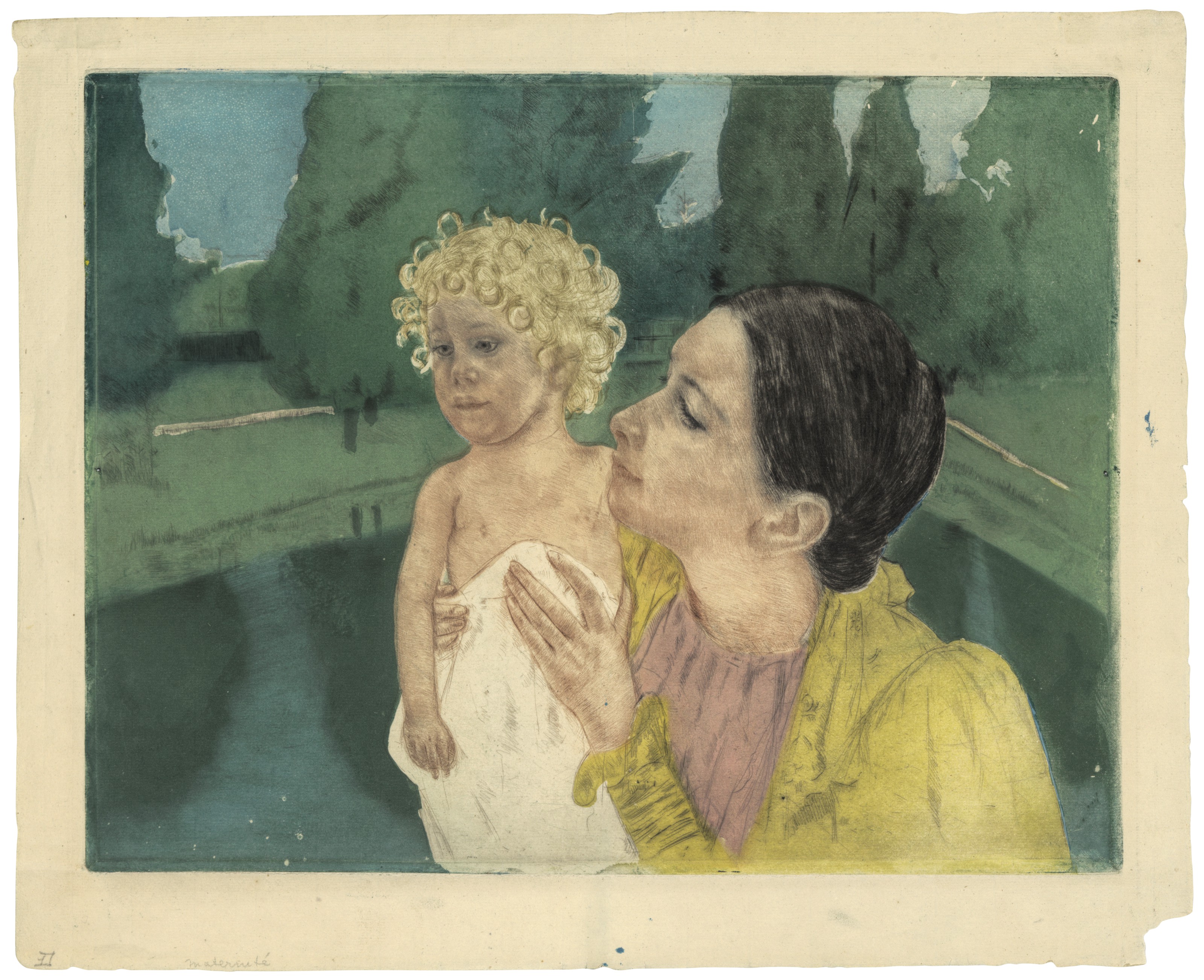 MARY CASSATT (1844-1926), By the Pond Christie's