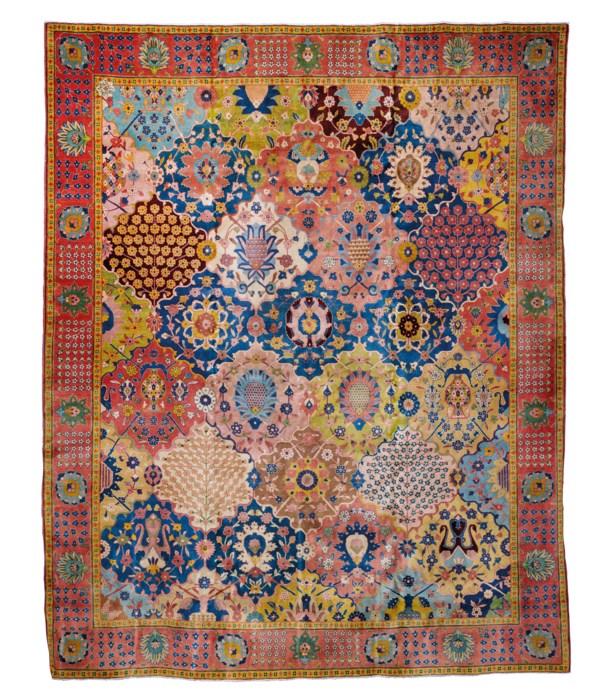 A BENLIAN TABRIZ CARPET, NORTH WEST PERSIA, EARLY 20TH CENTURY | Christie's