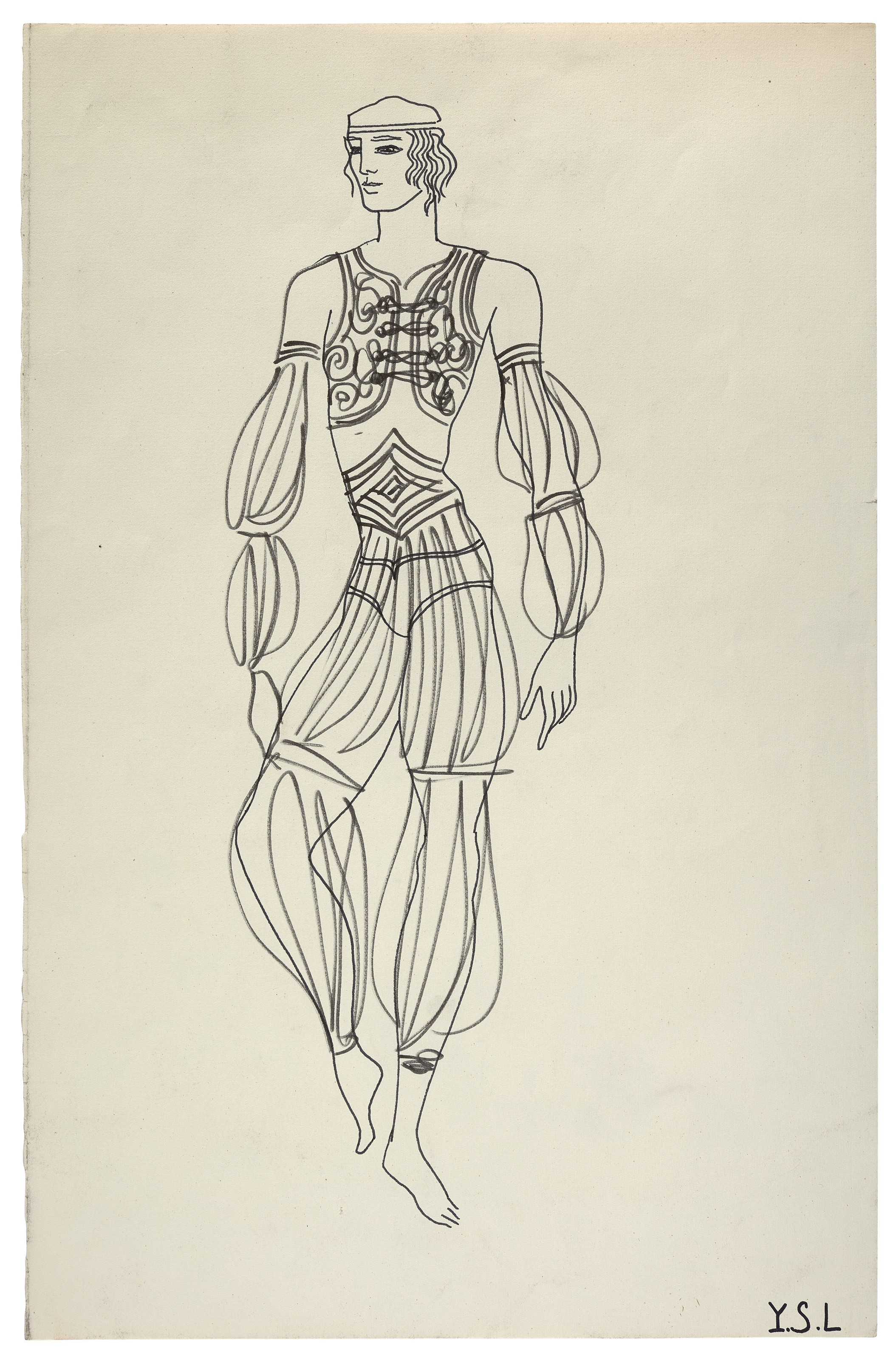 Yves Saint Laurent 1936 2008 Untitled Christie S