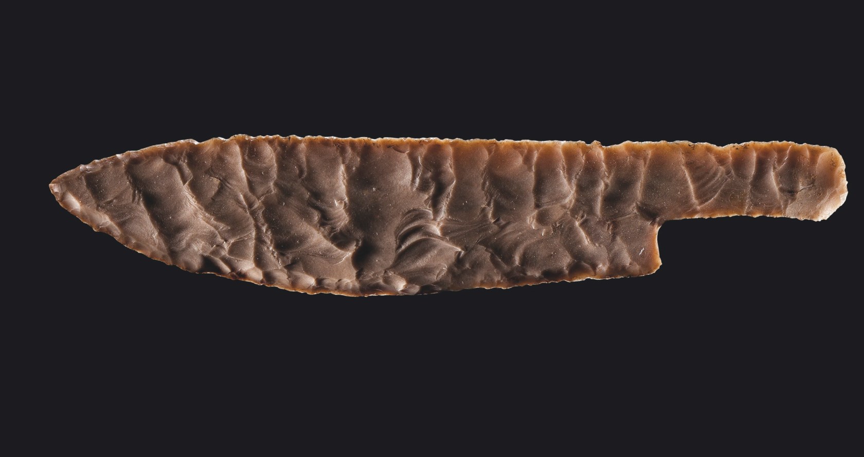 AN EGYPTIAN FLINT KNIFE, PREDYNASTIC PERIOD, LATE NAQADA IIIII, CIRCA
