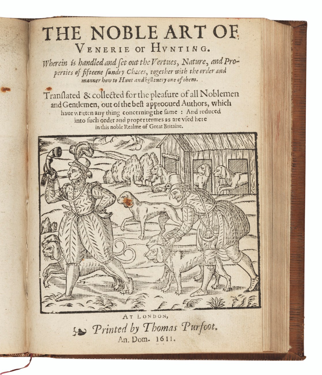 TURBERVILLE, (c.1540c.1610), The Booke of Falconrie or Havvking