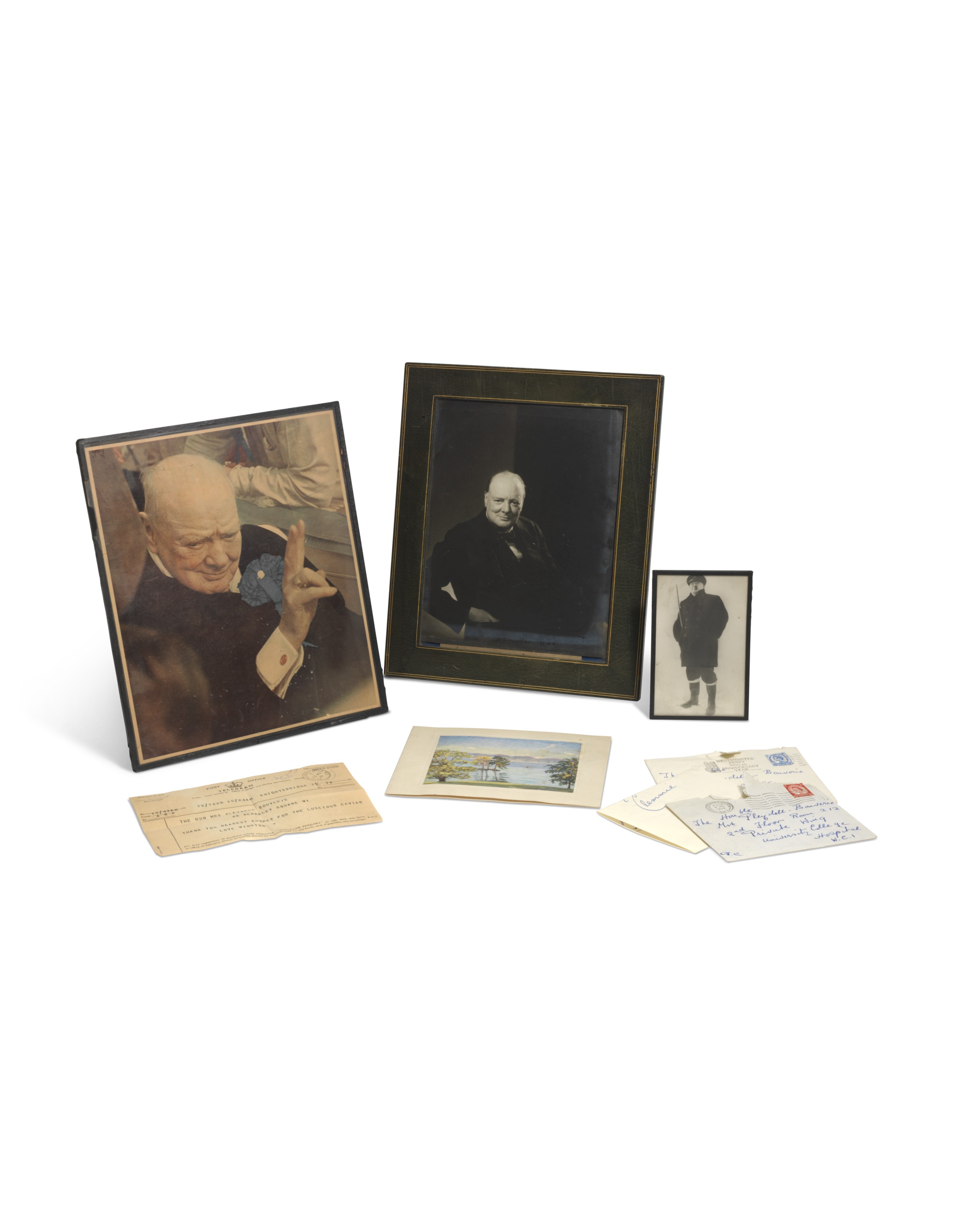 Sir Winston Churchill (1874-1955)Sir Winston Churchill (1874-1955)Portrait...