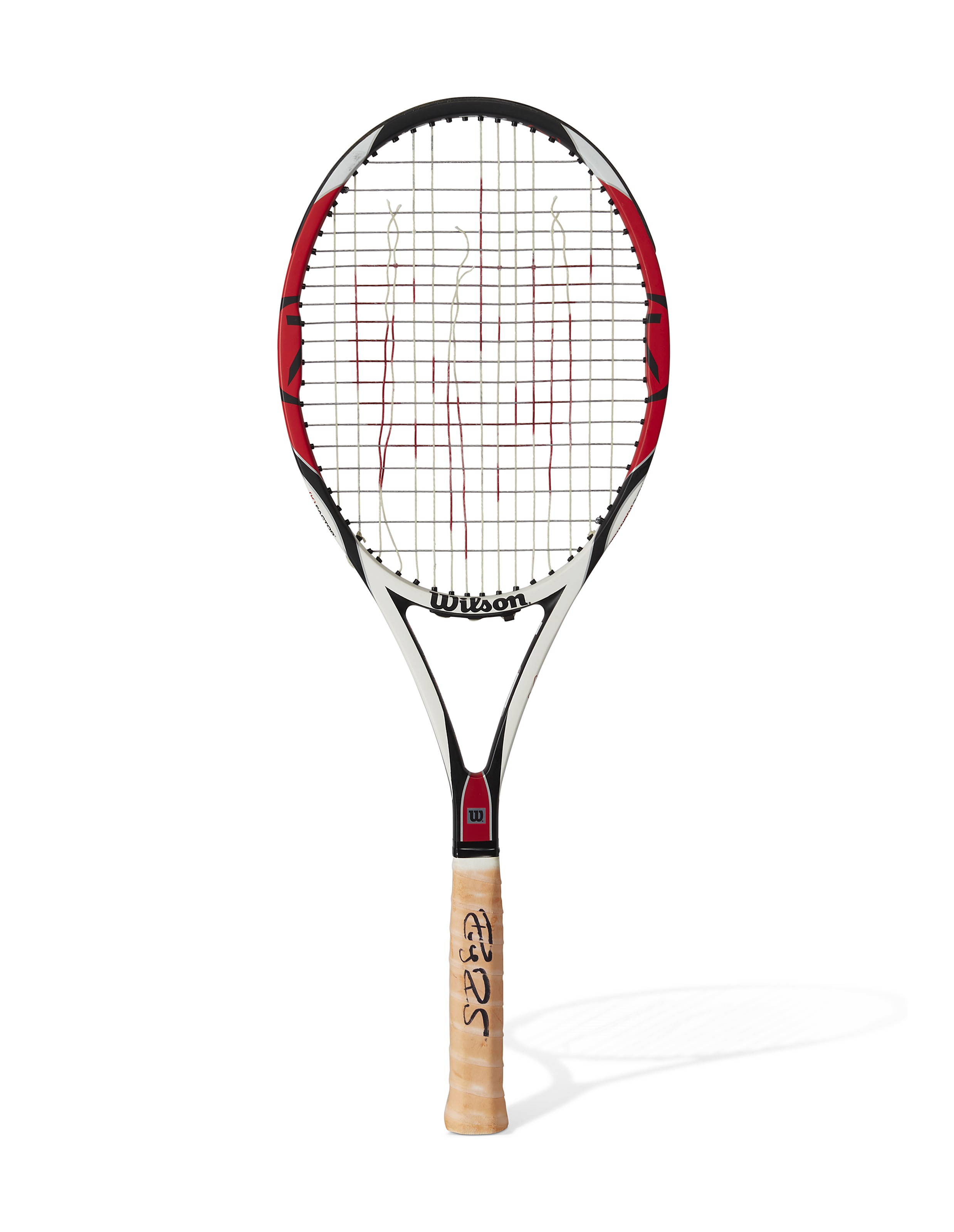 ROGER FEDERER'S CHAMPION OUTFIT AND RACKET, THE CHAMPIONSHIPS