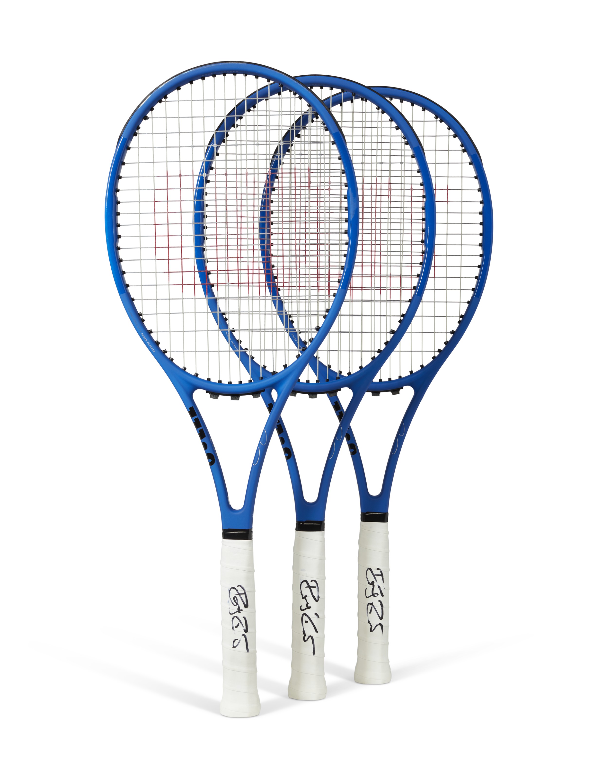 ROGER FEDERER'S CHAMPION OUTFIT AND RACKET, LAVER CUP, CHICAGO