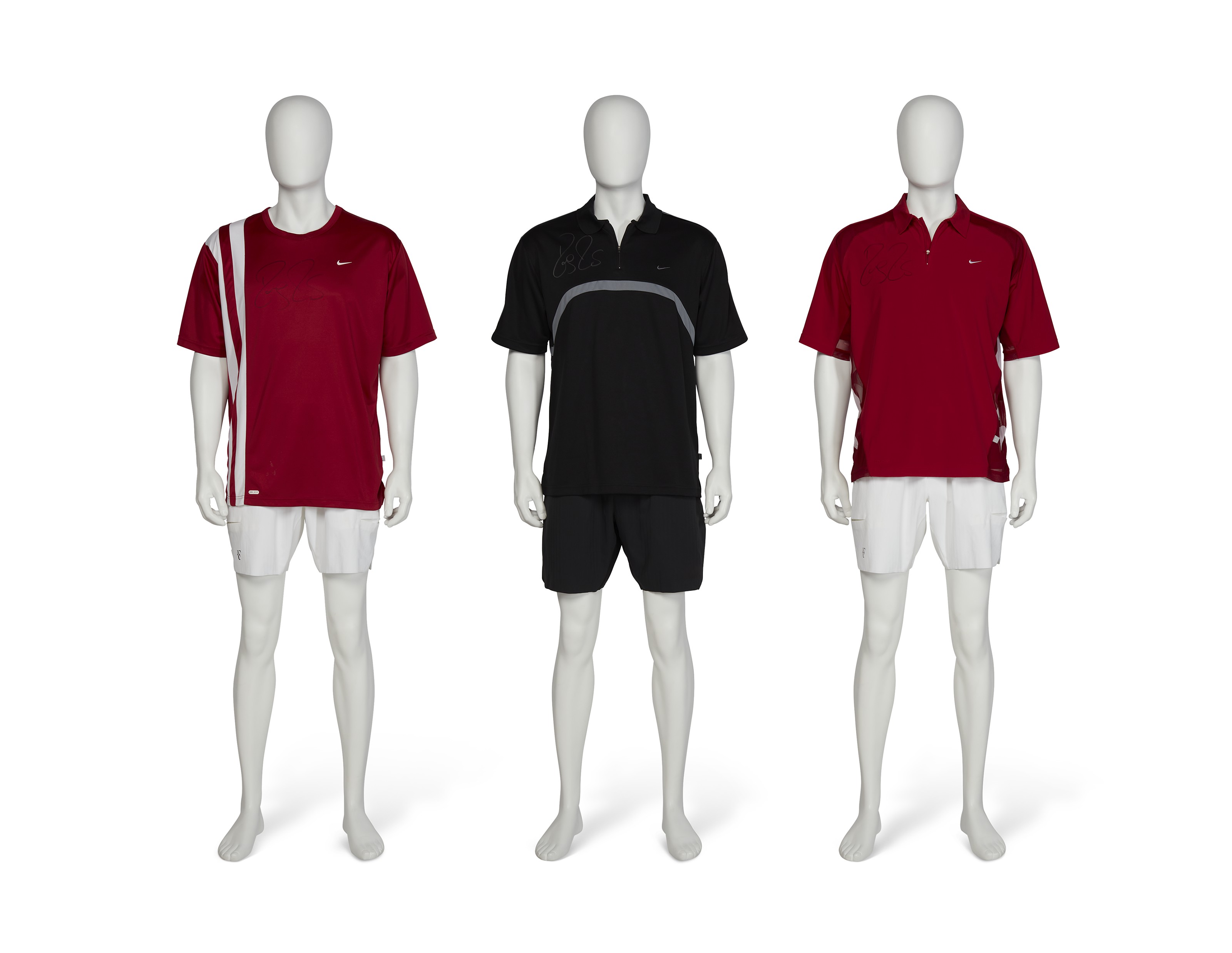 ROGER FEDERER'S CHAMPION OUTFIT AND RACKET, LAVER CUP, CHICAGO