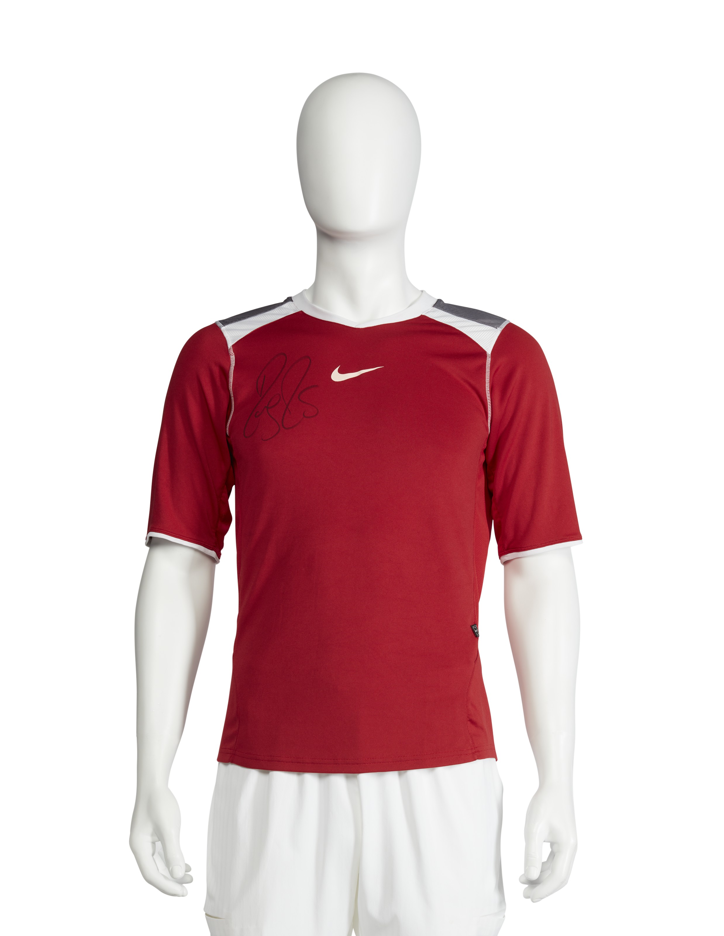 ROGER FEDERER'S TOURNAMENT SHIRT, AUSTRALIAN OPEN, 2005