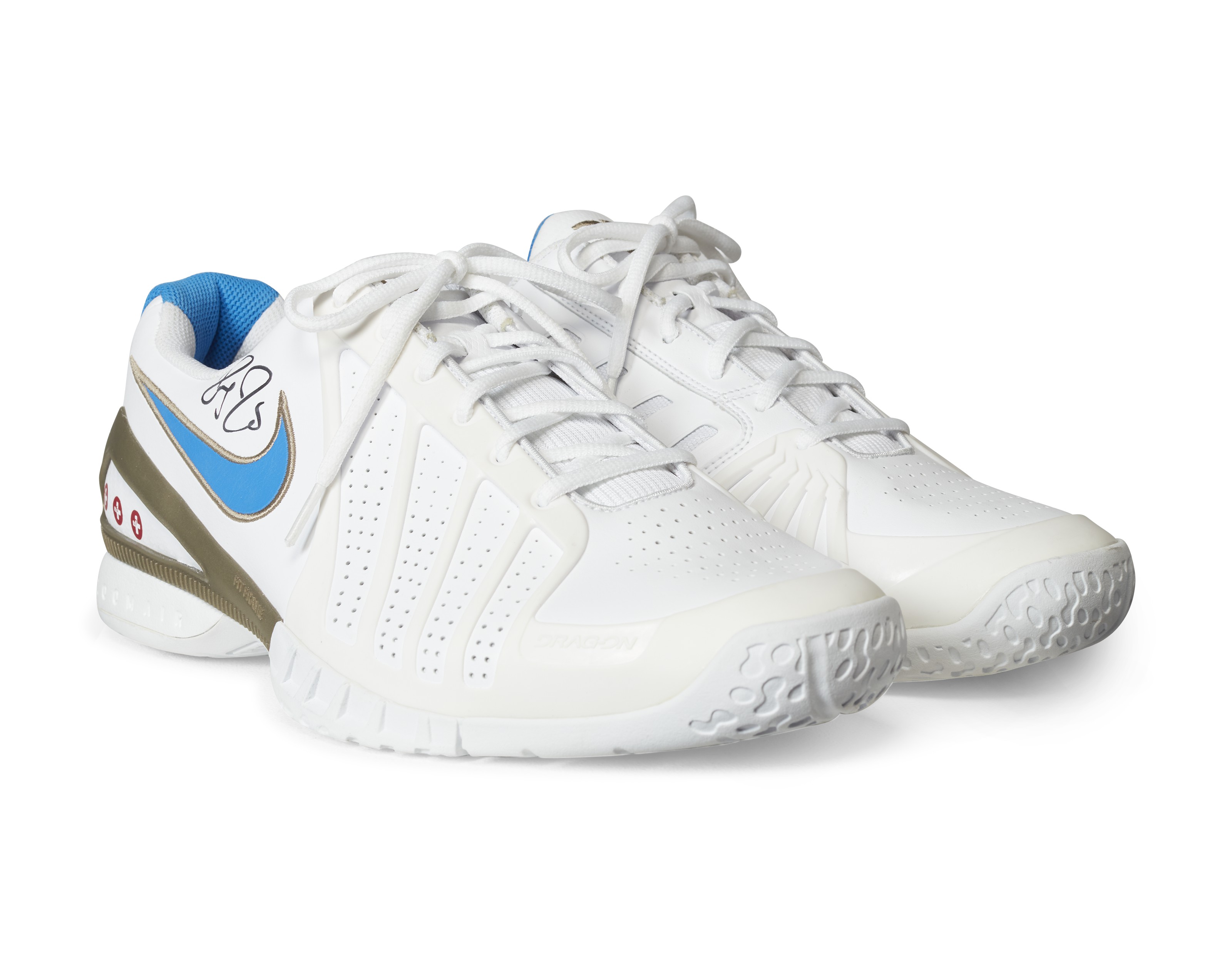 ROGER FEDERER S TOURNAMENT DAY MATCH SNEAKERS AUSTRALIAN OPEN 2008 Christie s