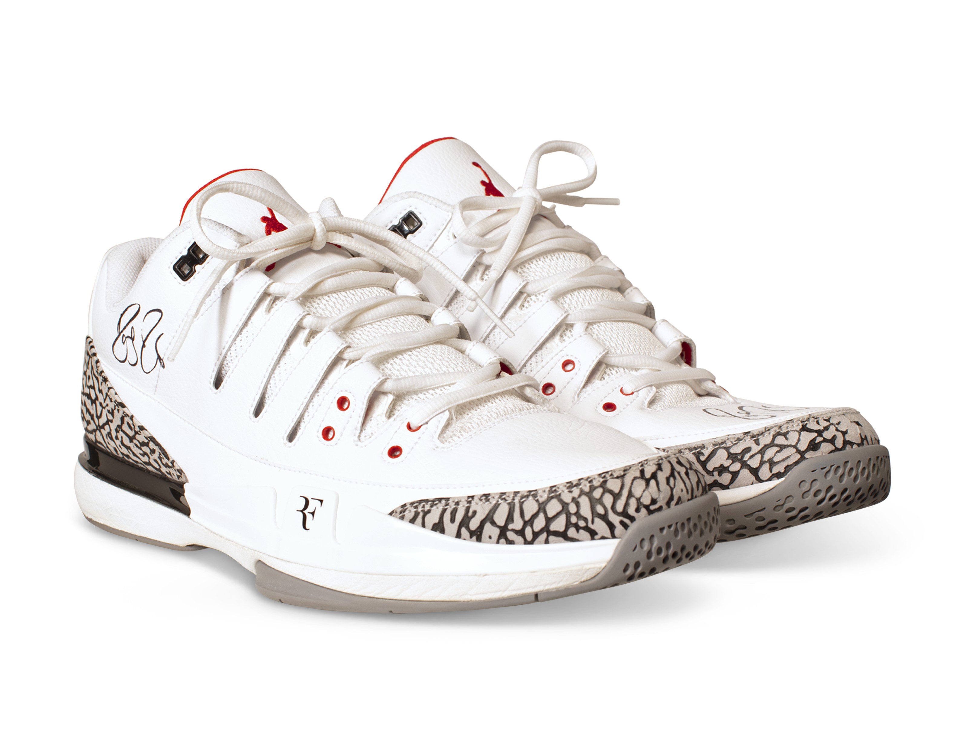 ROGER FEDERER S TOURNAMENT AIR JORDANS US OPEN 2014 Christie s