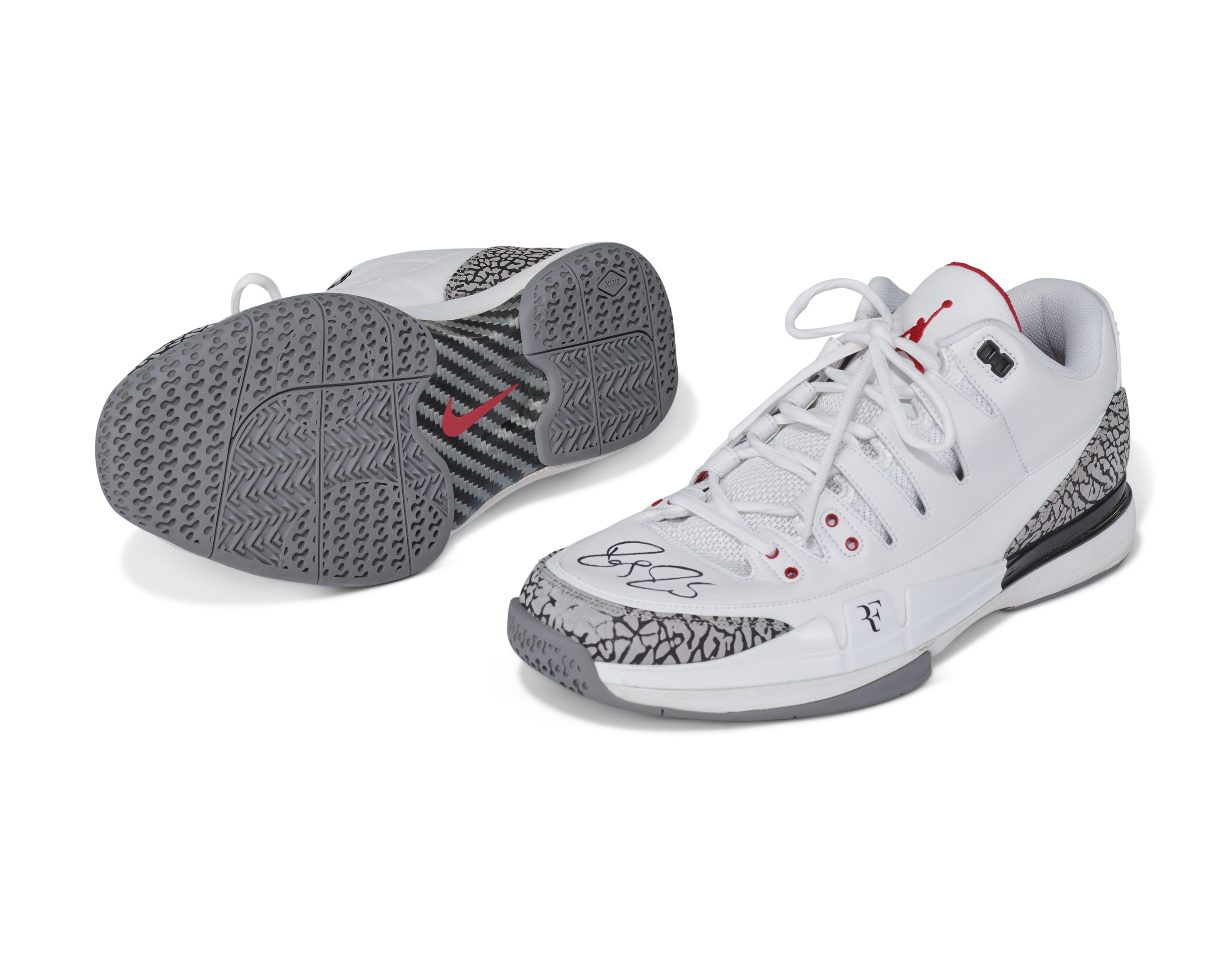 Roger federer shop jordan on sale
