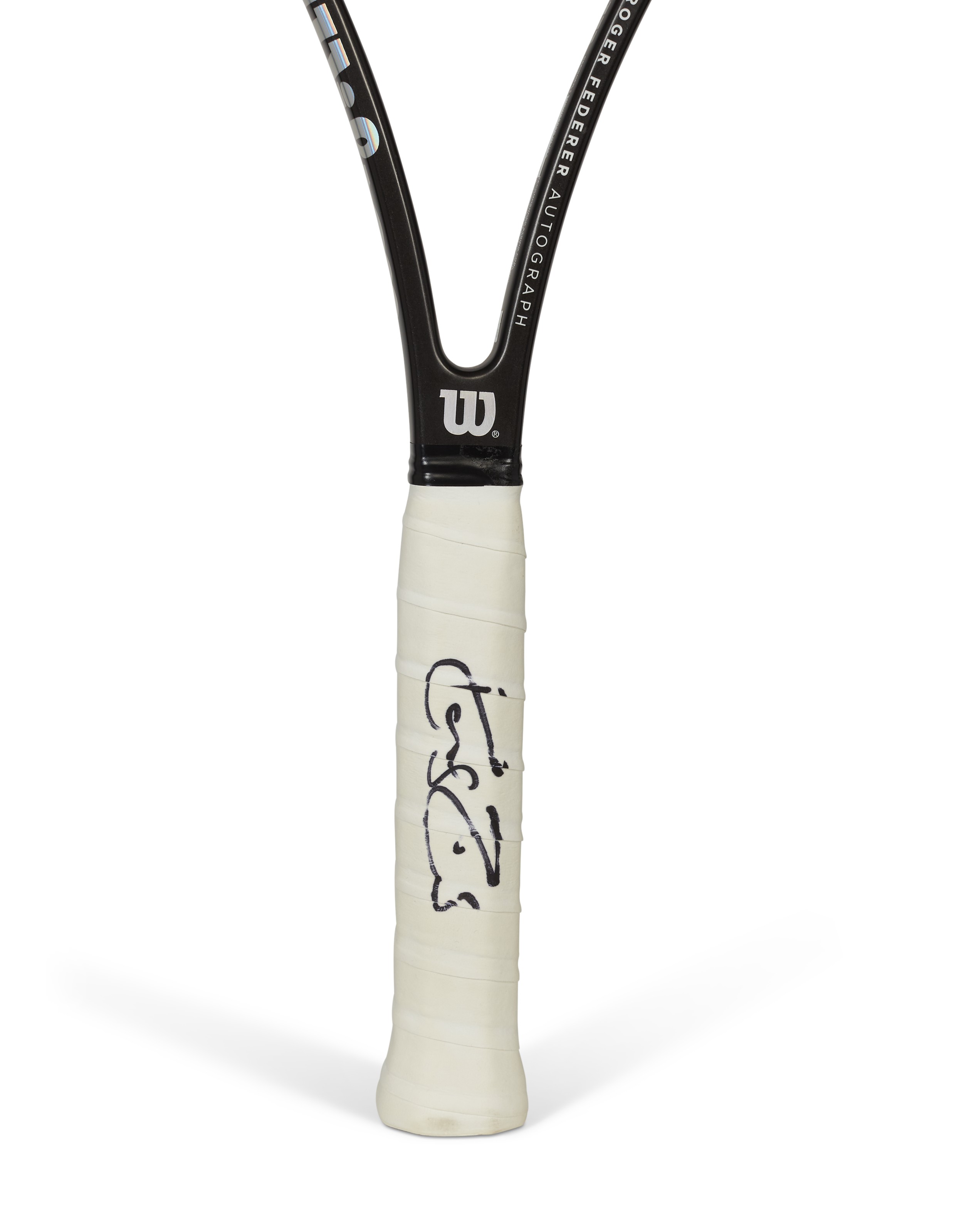ROGER FEDERER'S CHAMPION RACKET, HALLE, 2015 | Christie's