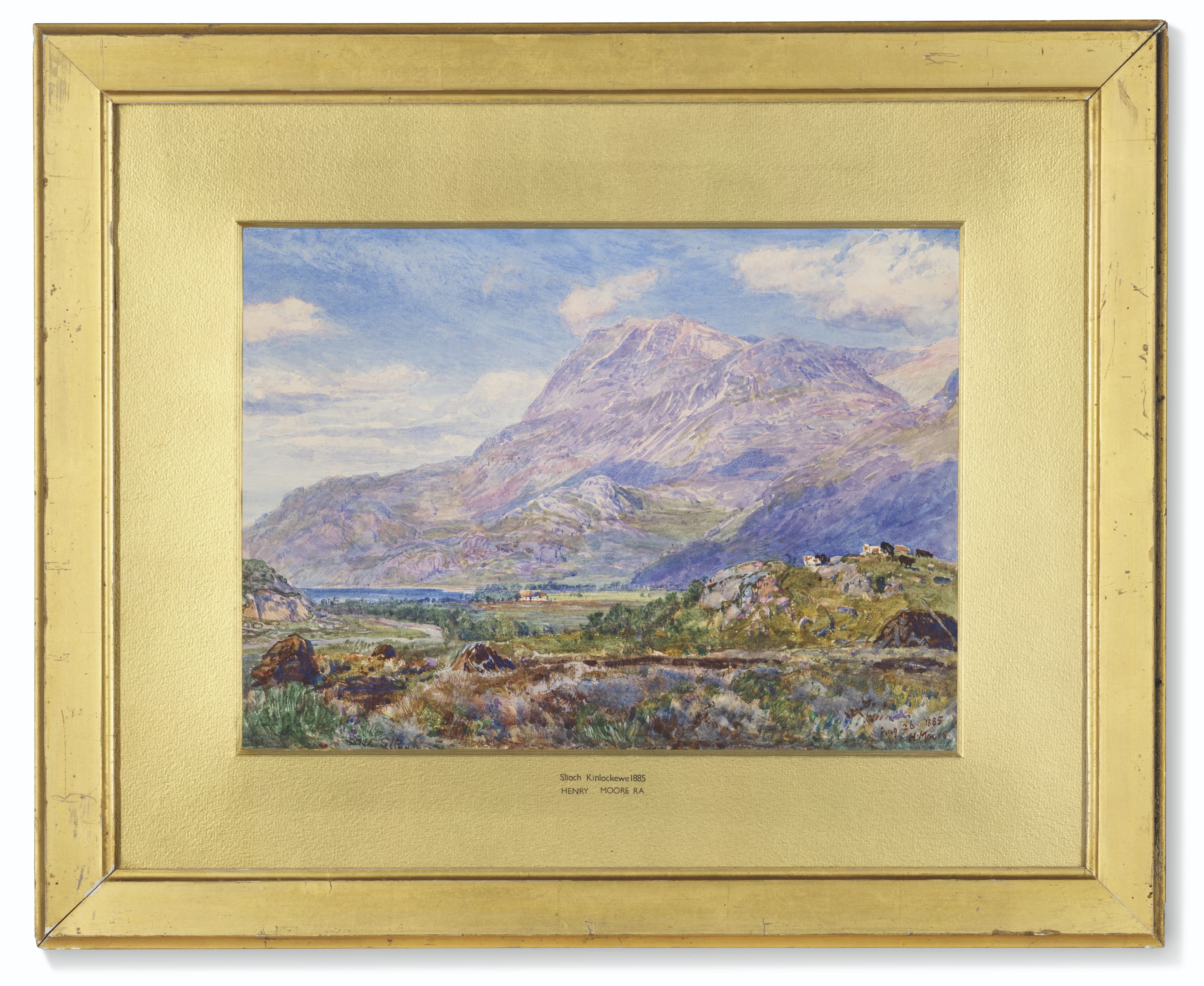 Ben Slioch, Kinlochewe, Wester Ross, 1885