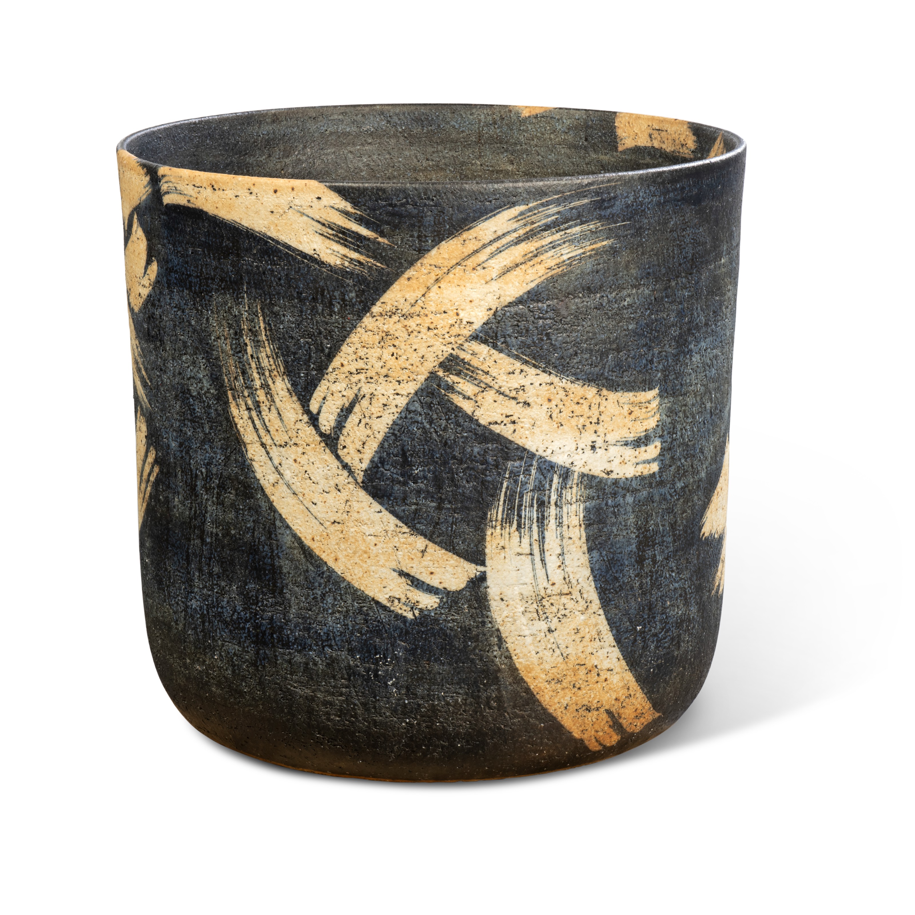 IVAN WEISS (B. 1946), Large calligraphic stoneware vessel, 1987