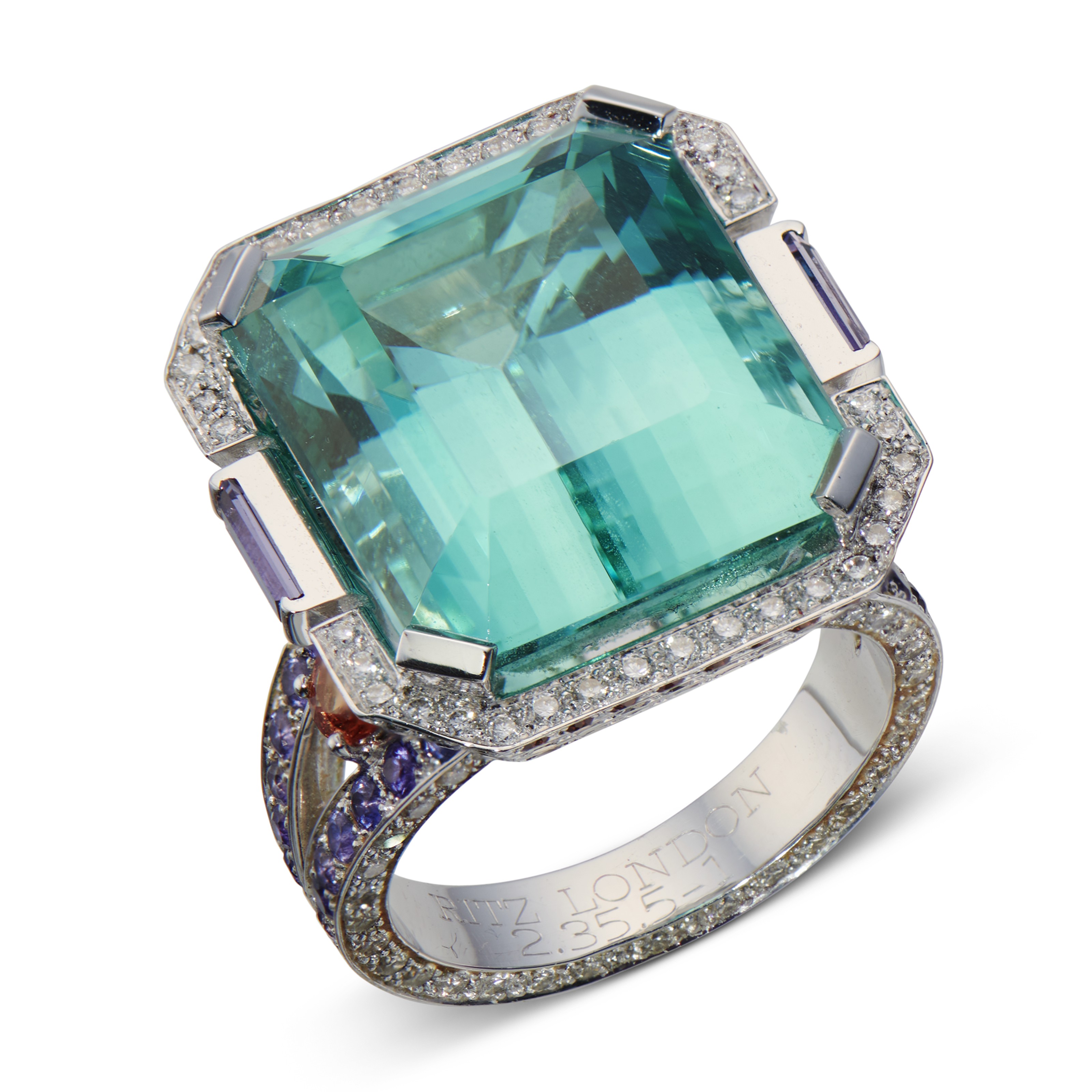 RITZ GOLD, TOURMALINE AND DIAMOND RING, | Christie’s