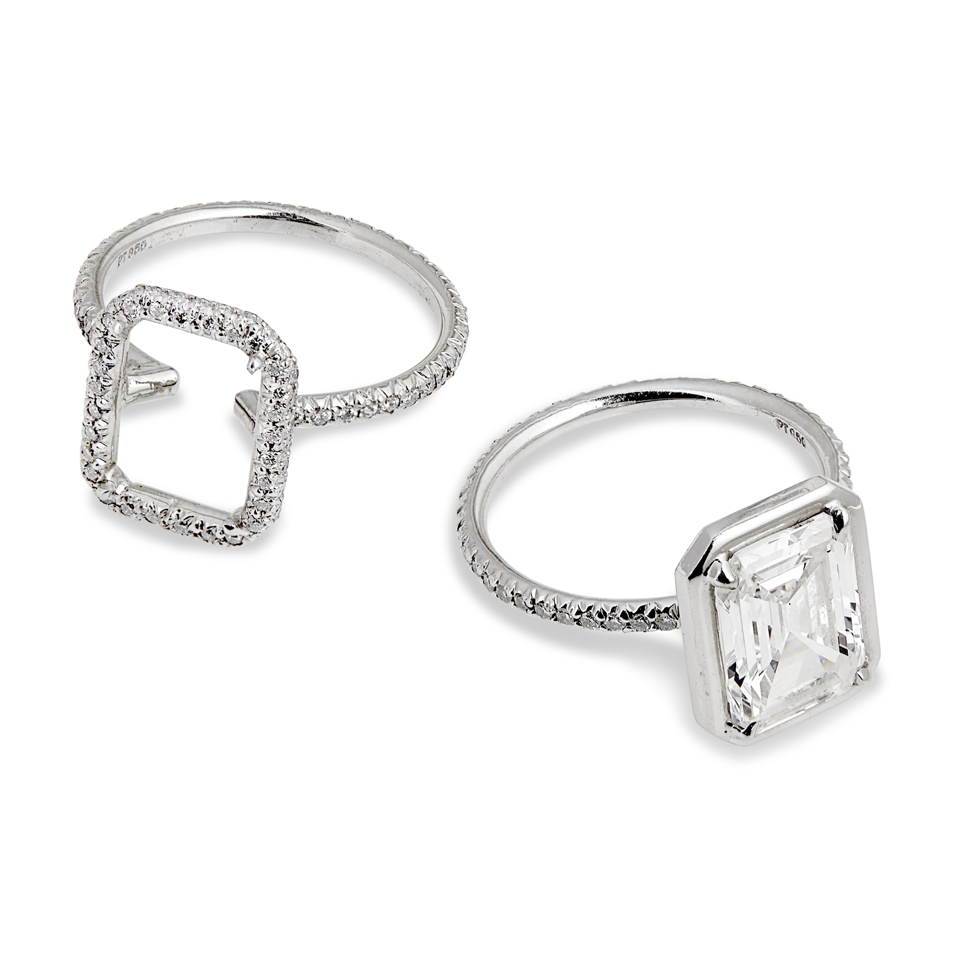 DIAMOND RING WITH ALTERNATIVE DIAMOND RING MOUNT, Christie’s