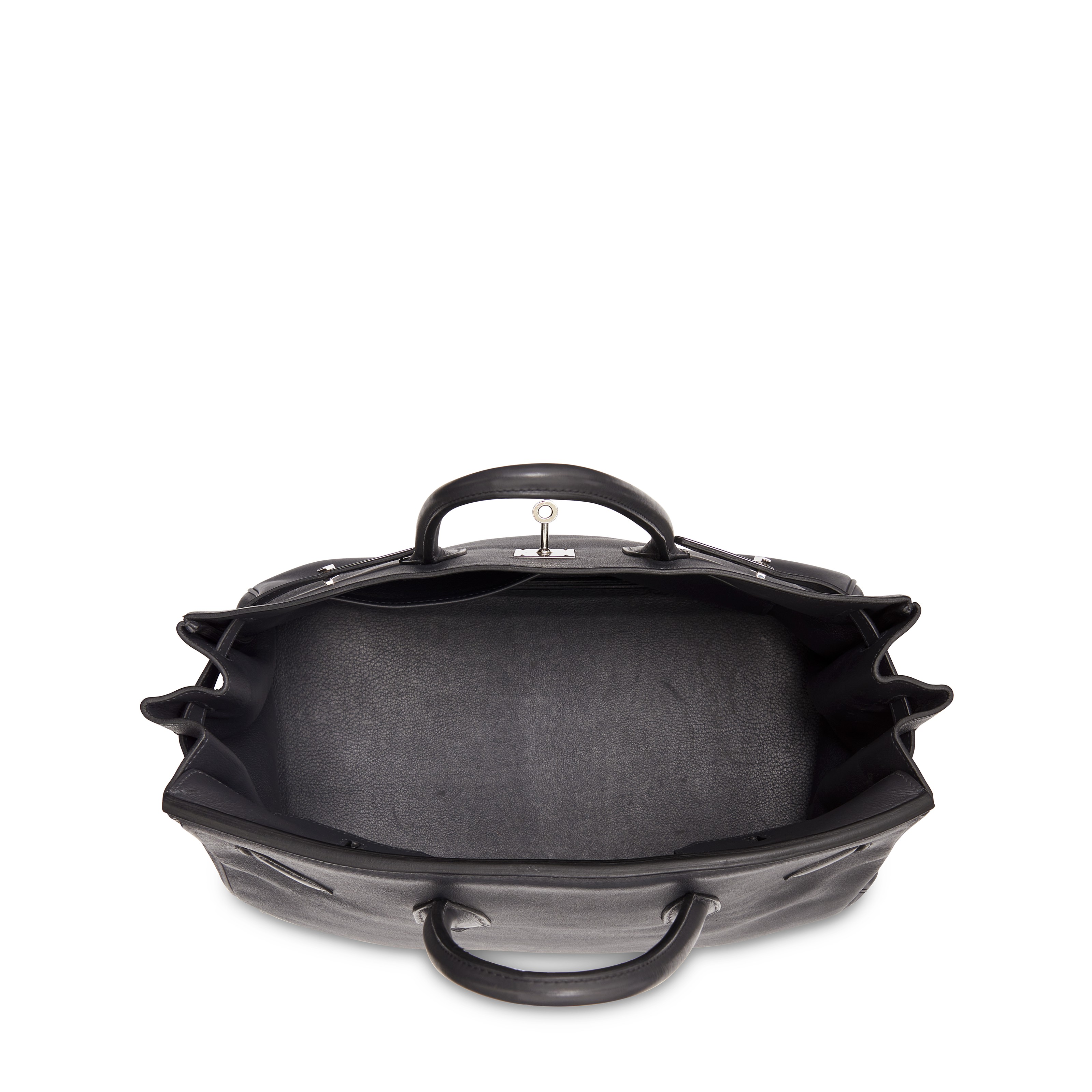 AN ARDOISE SWIFT LEATHER BIRKIN 35 WITH PALLADIUM HARDWARE, HERMÈS