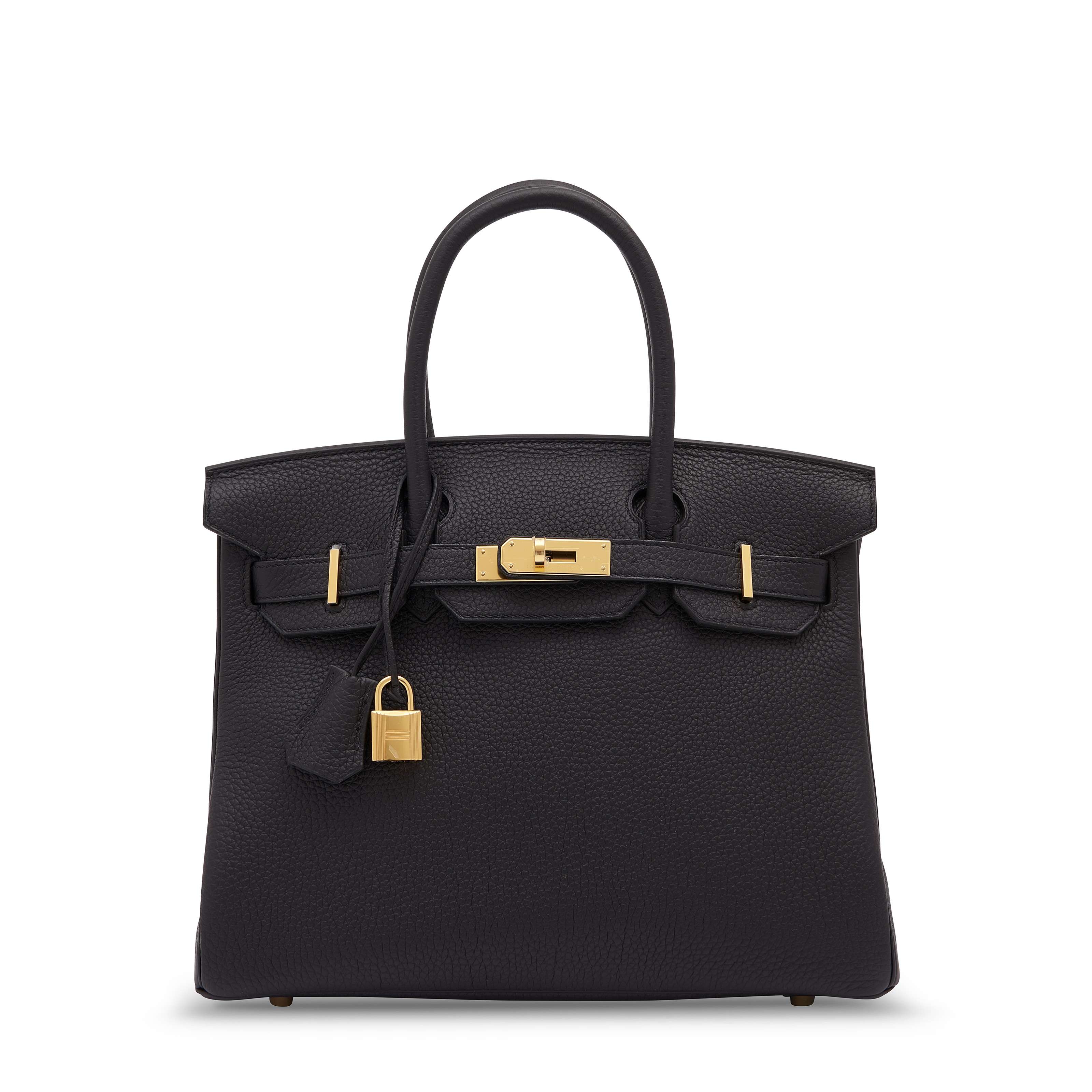 A SHINY BLACK LIZARD SELLIER KELLY 32 WITH GOLD HARDWARE, HERMÈS