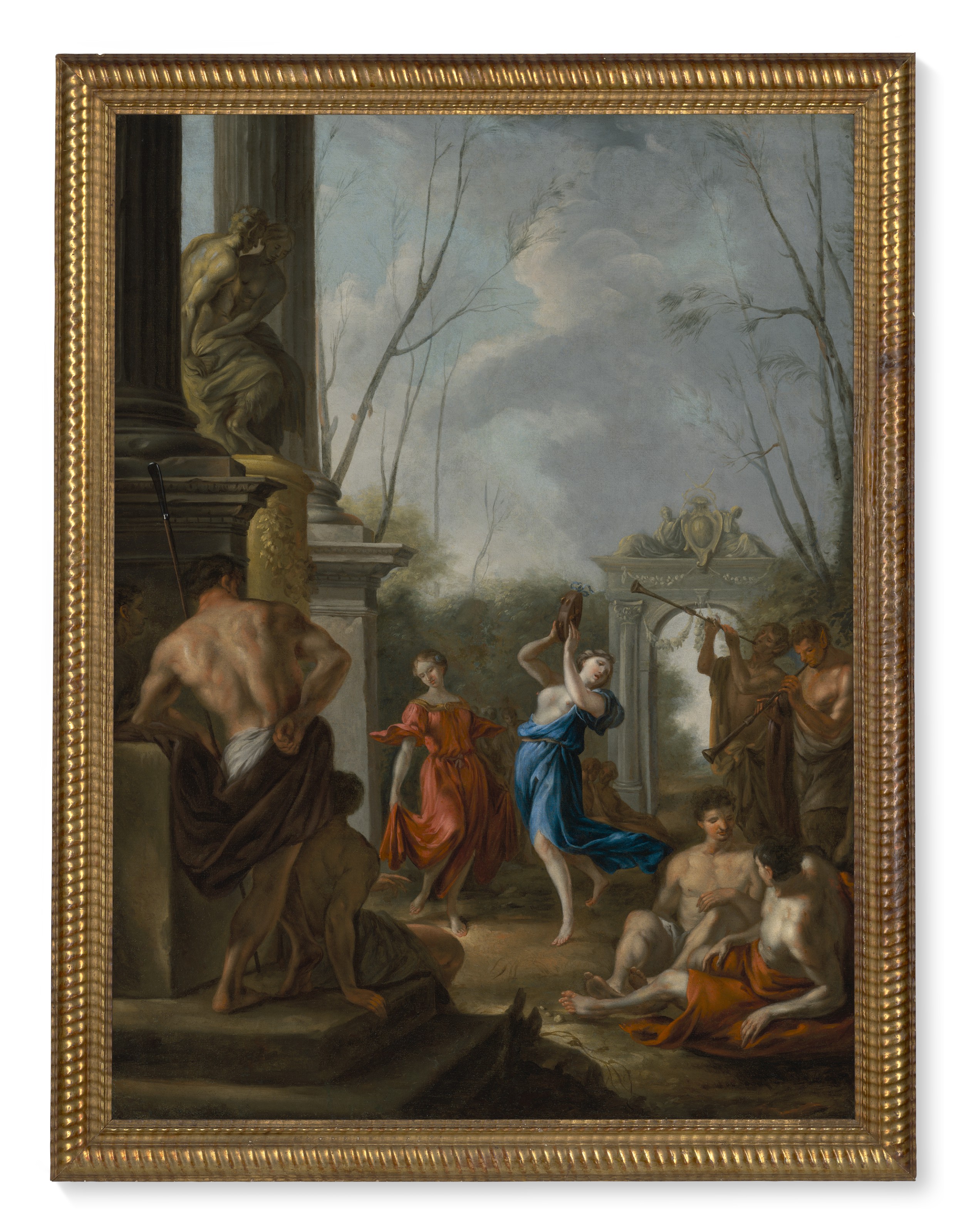 Catalog image of A Bacchanale in a classical courtyard