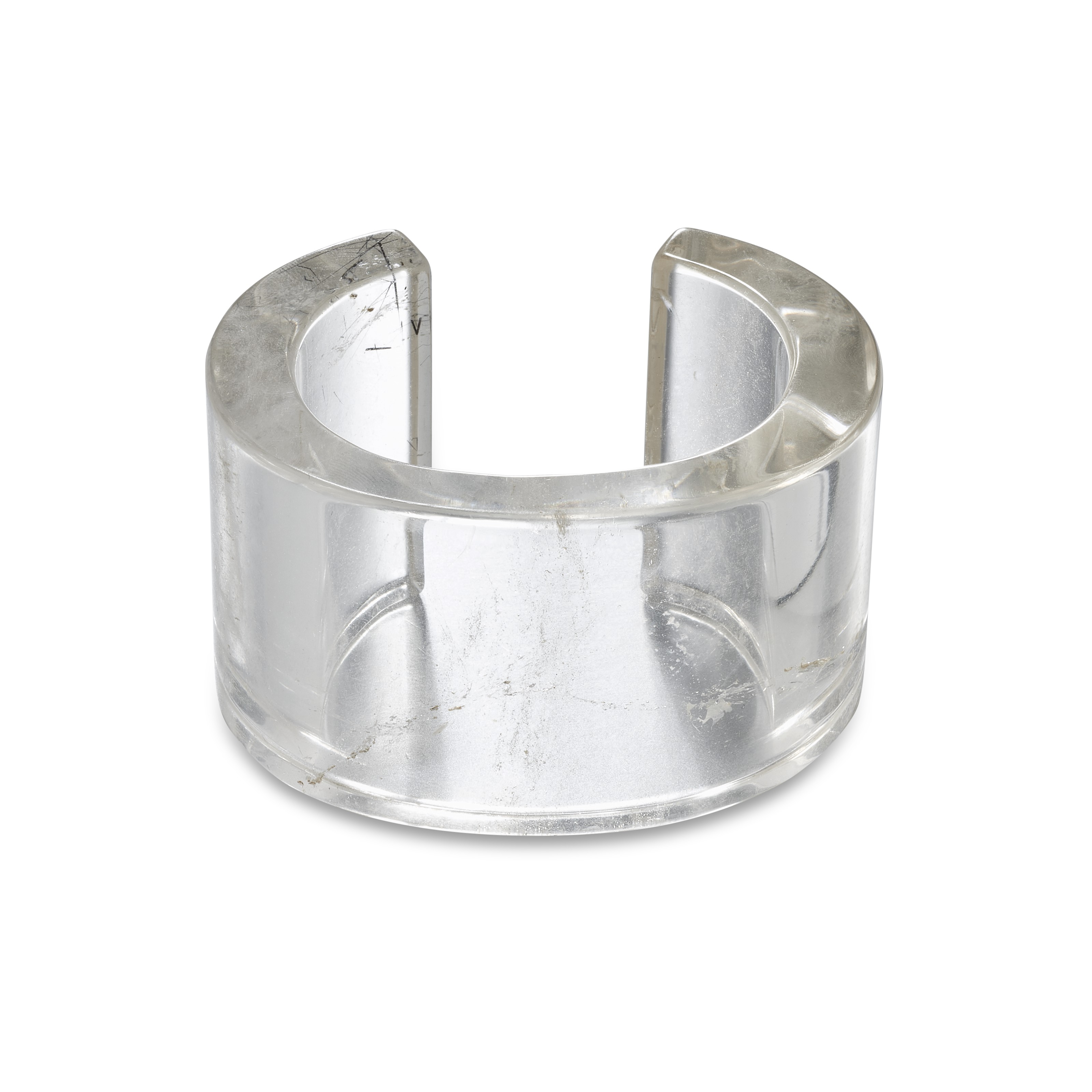 TINA CHOW ROCK CRYSTAL CUFF BRACELET Christie s