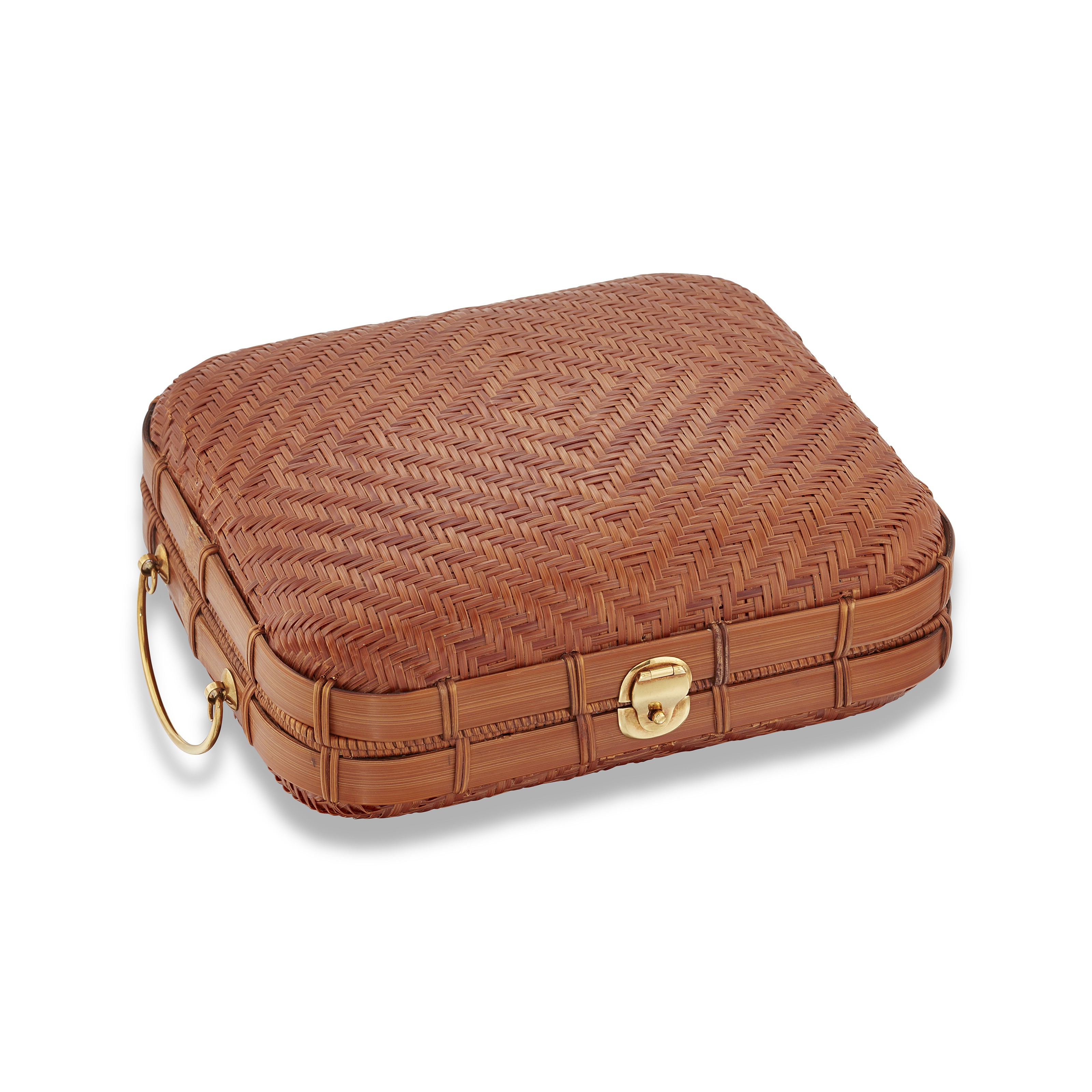 バッグ Tiffany Elsa Peretti Bamboo bag SOLD Elsa Peretti TIffany & Co. Silk Hand Woven Bamboo Museum Held