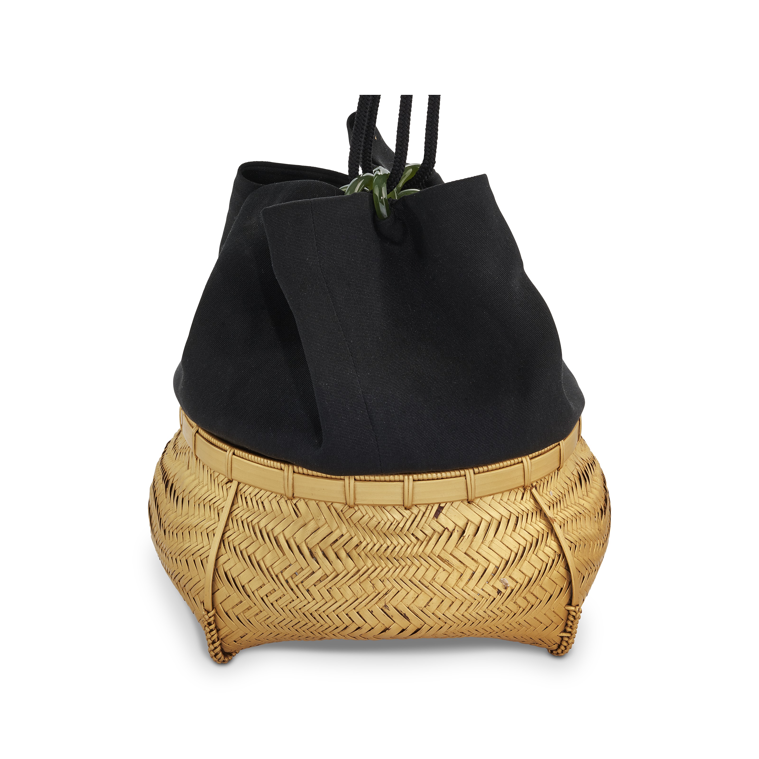 TIFFANY & CO. ELSA PERETTI JADE AND BAMBOO BASKET BAG, | Christie