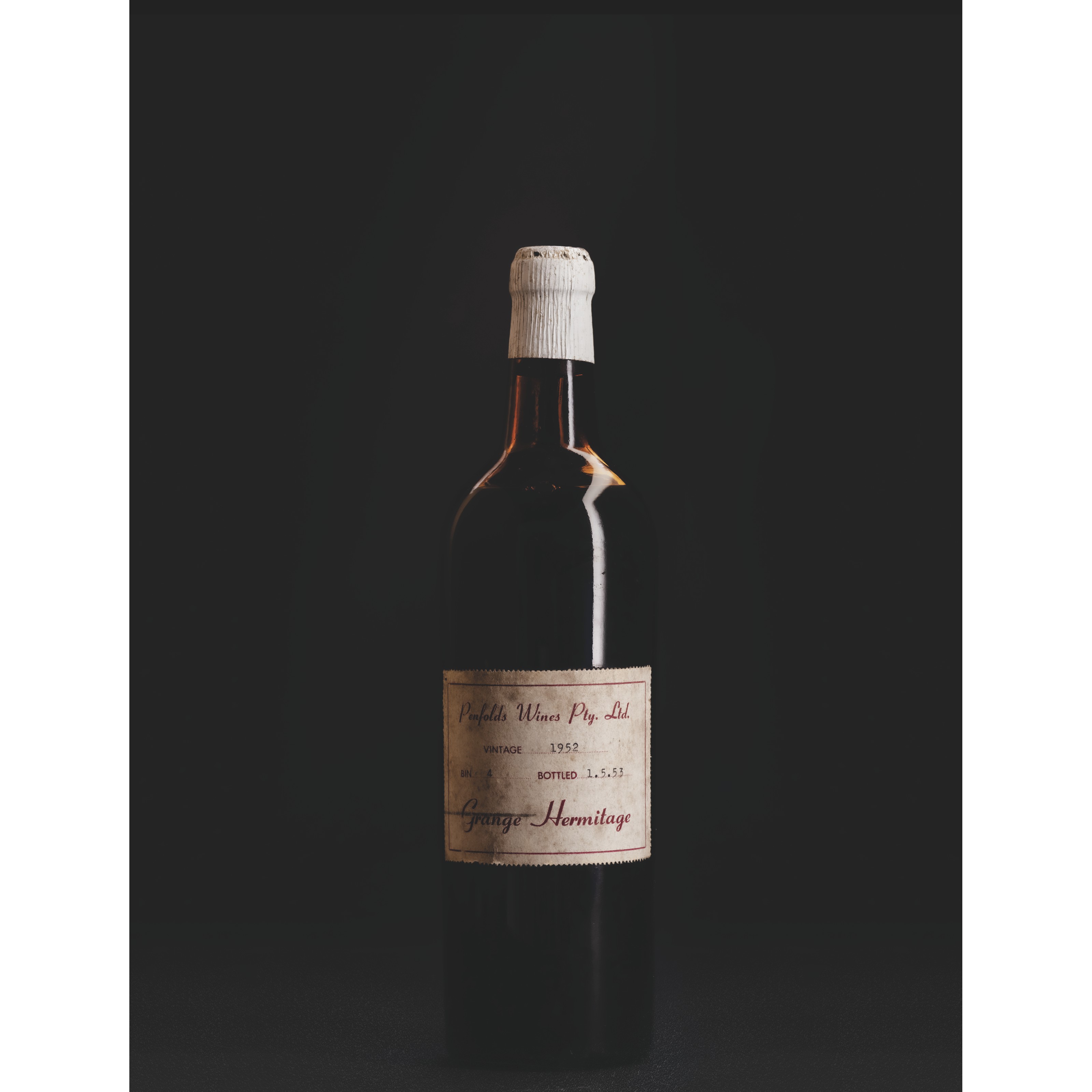 Penfolds, Grange Hermitage 1952 | Christie's