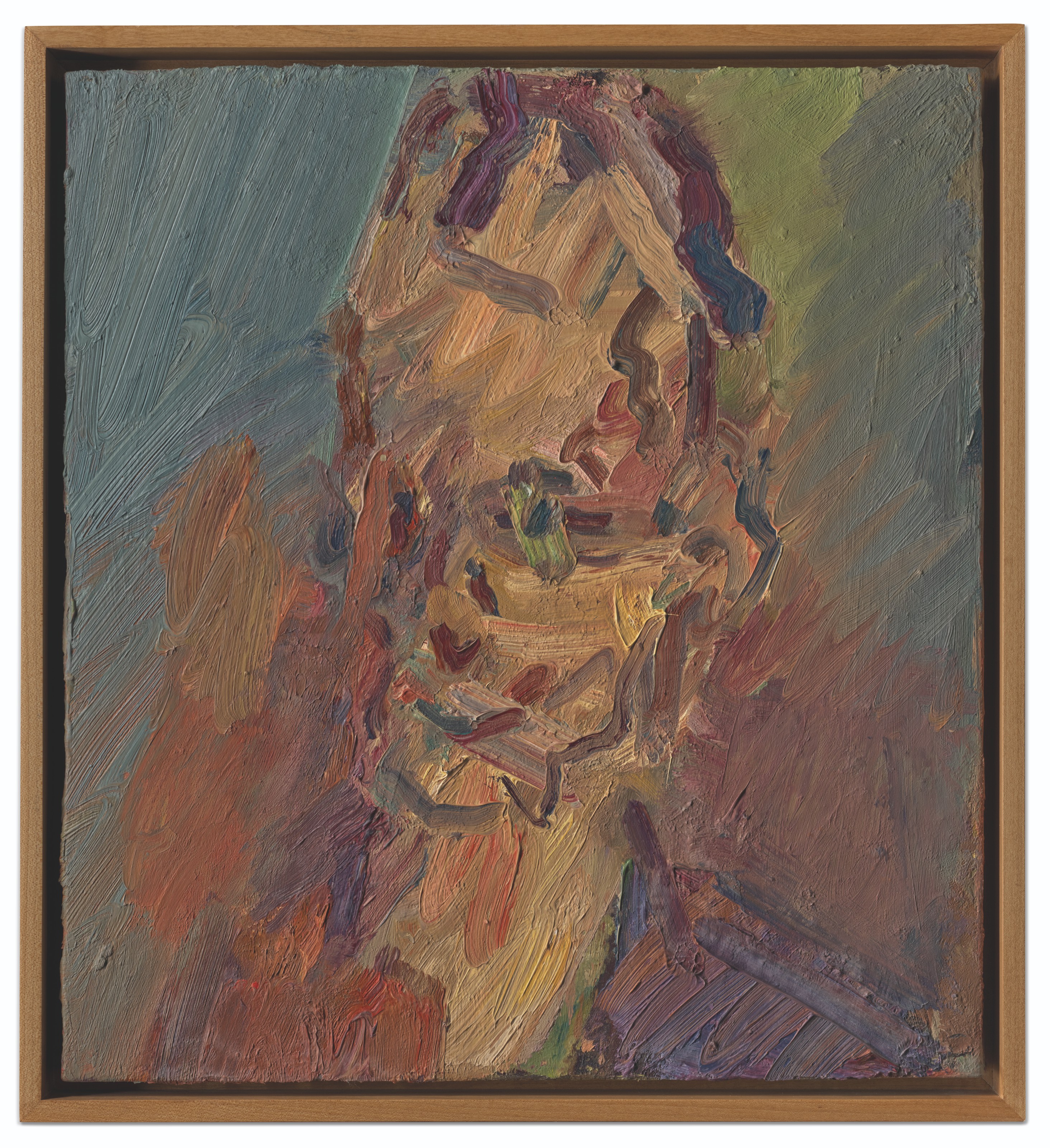 FRANK AUERBACH (B. 1931), Head of William Feaver | Christie's
