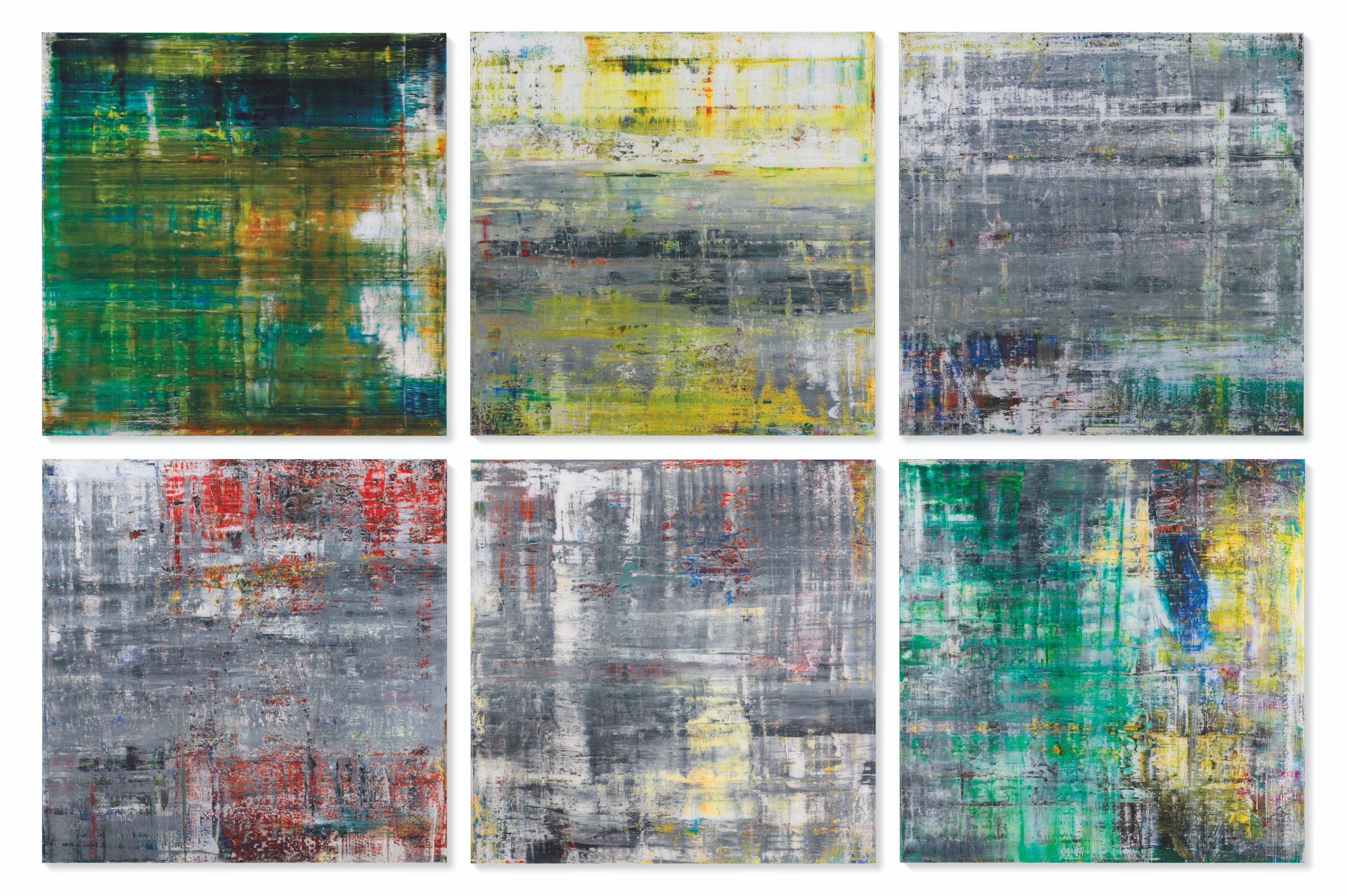 Cage 1–6, Gerhard Richter, 2006