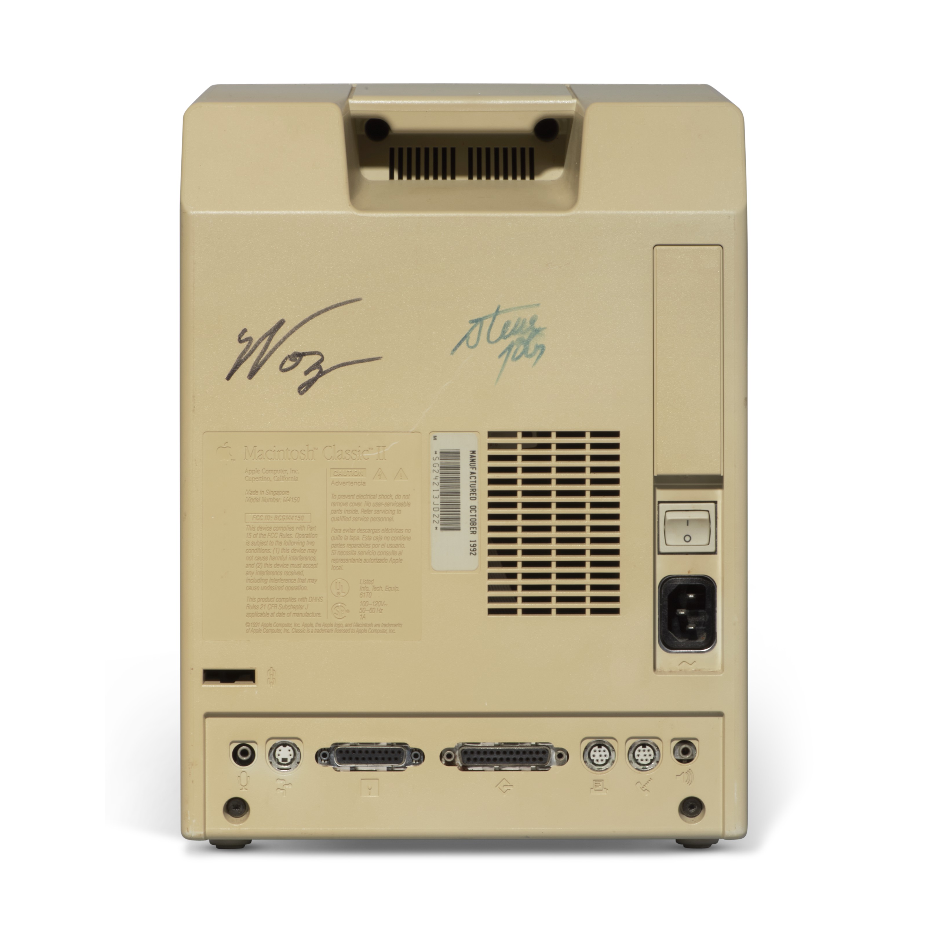 【在庫あり】 II CLASSIC MACINTOSH A SIGNED APPLE WOZ, AND JOBS BY Macデスクトップ