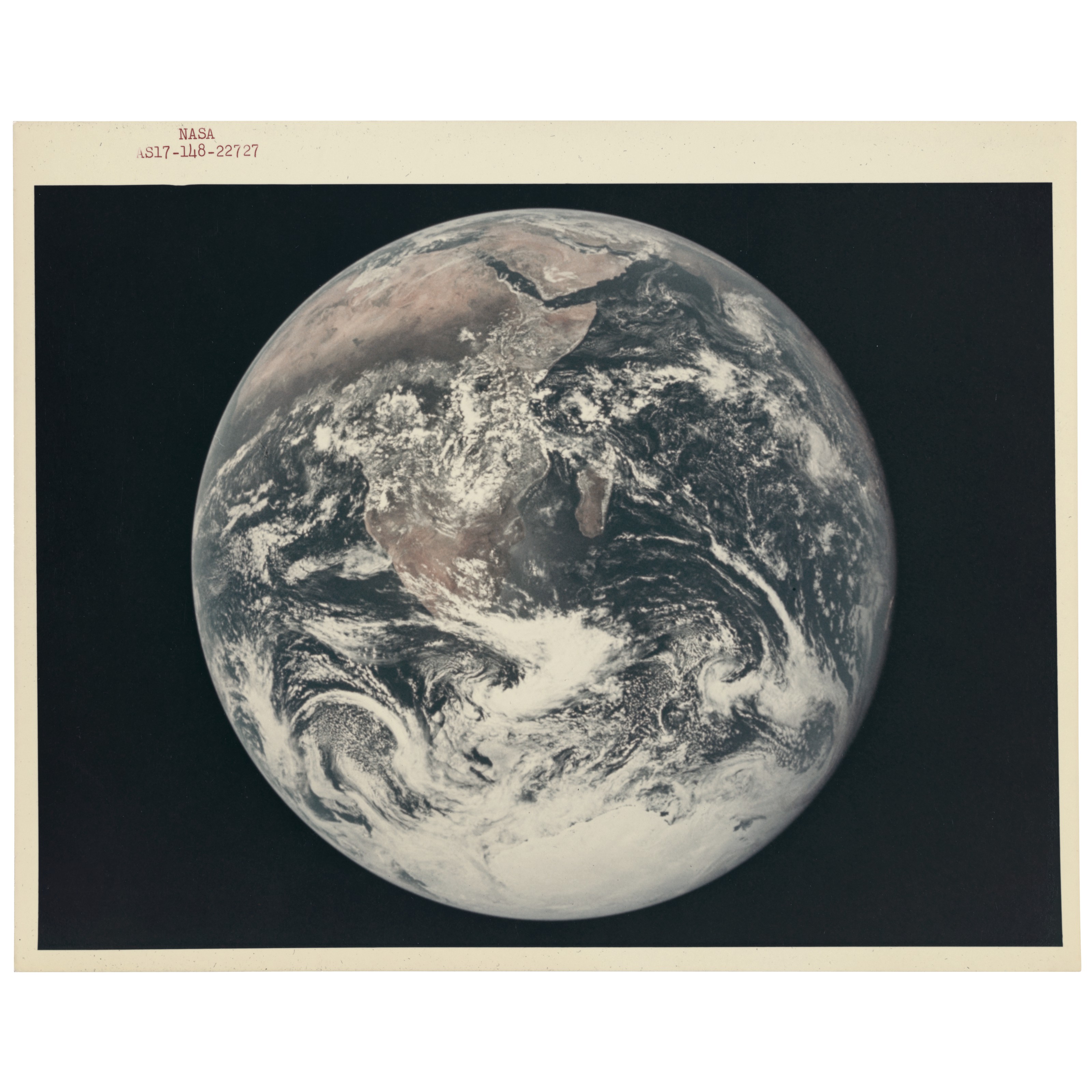 nasa blue marble image earth