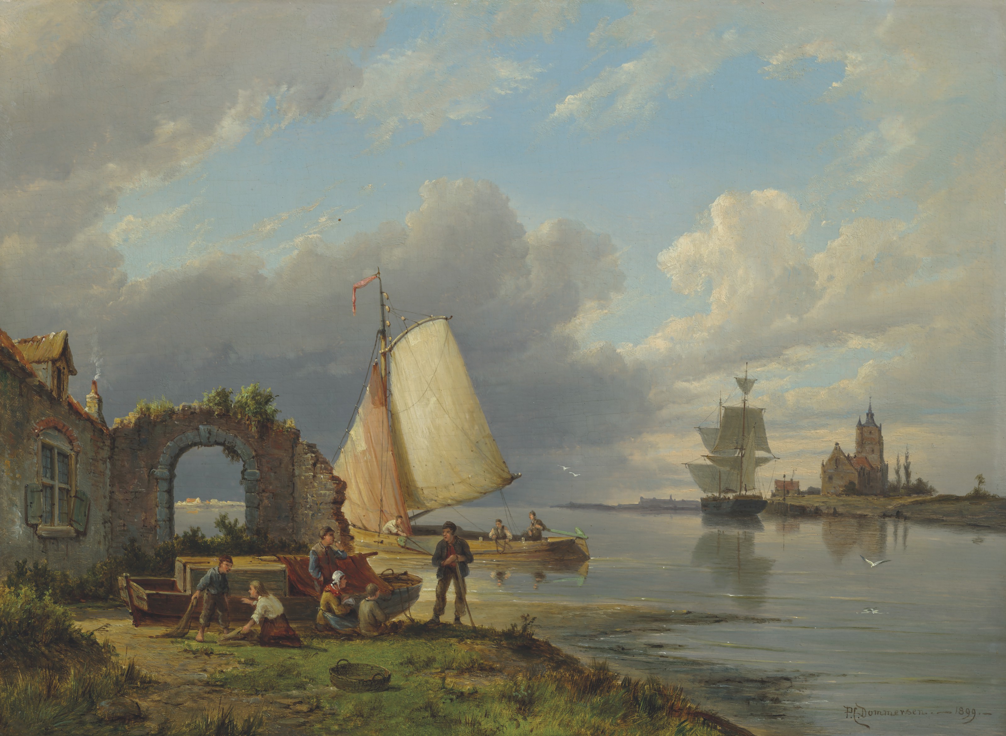 Catalog image of On the Spaarn Nr Haarlem